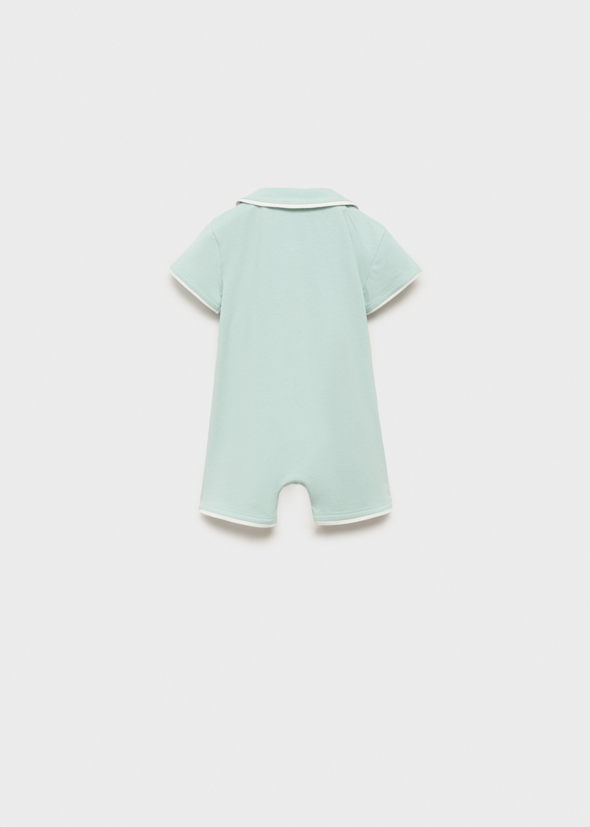 Pijama body cuello babydoll - Reverso del artículo