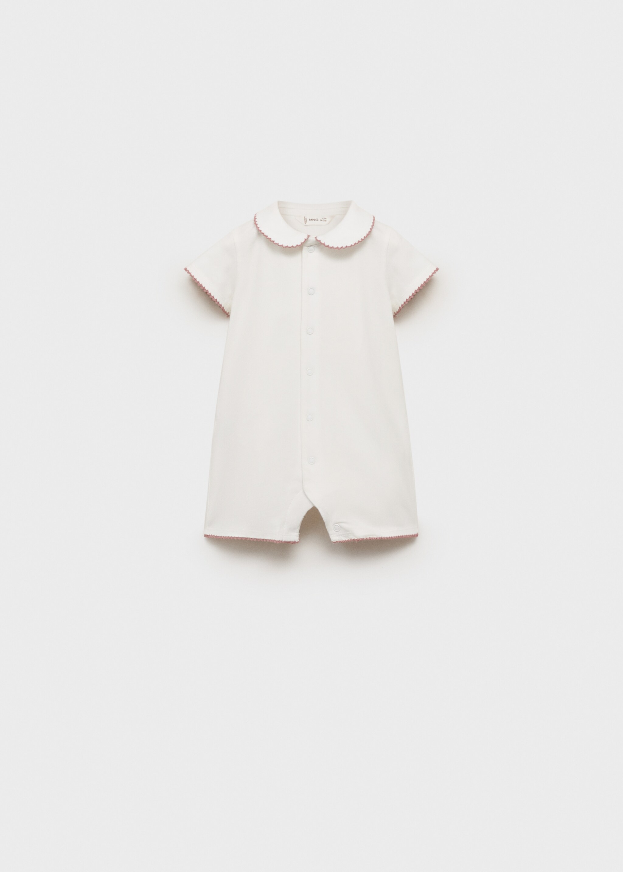 Pijama body cuello babydoll - Artículo sin modelo