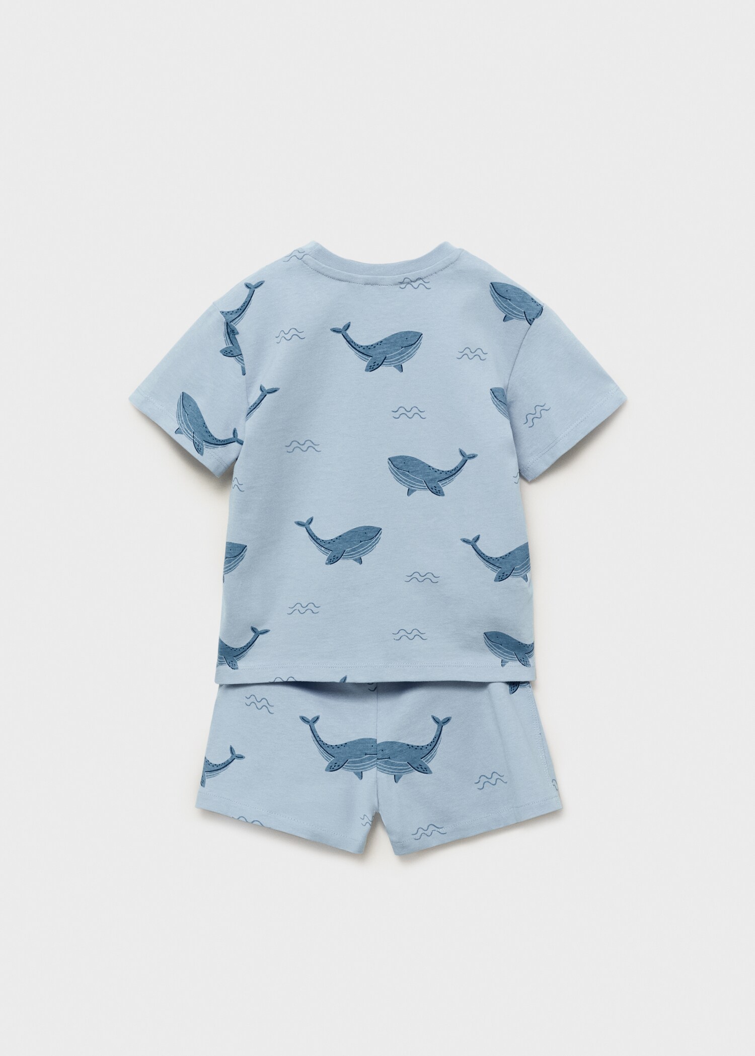 Cotton pyjama shorts pack - Reverse of the article