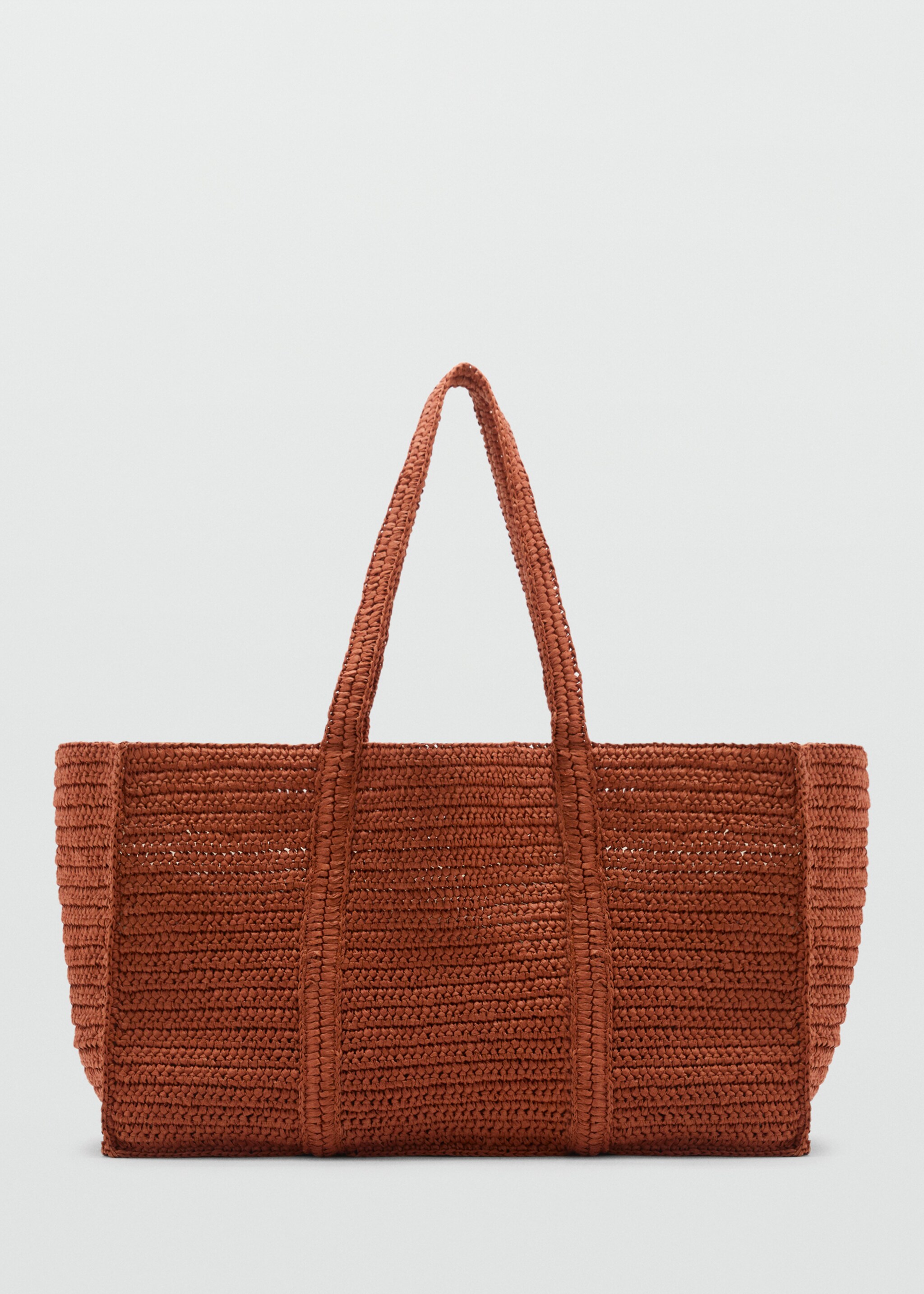 Natural fibre double-handle shopping bag - Article without model