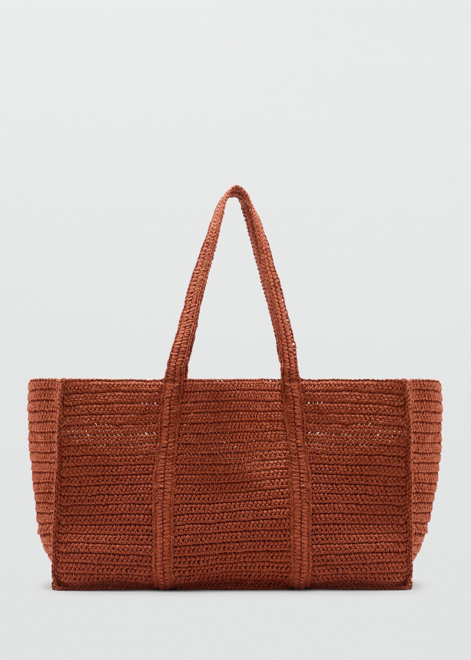 Natural fibre double-handle shopping bag - Article without model