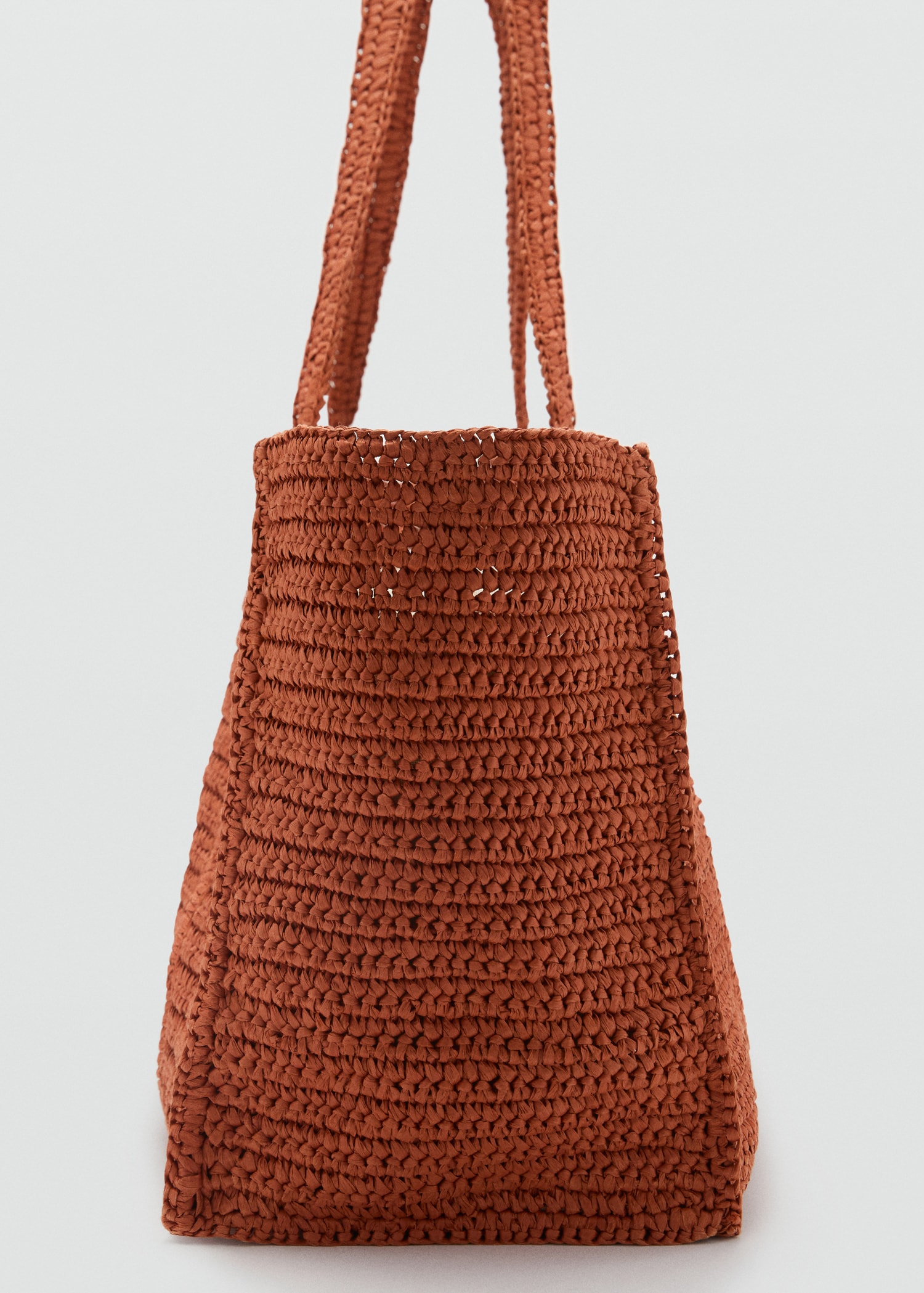 Natural fibre double-handle shopping bag - Details of the article 1
