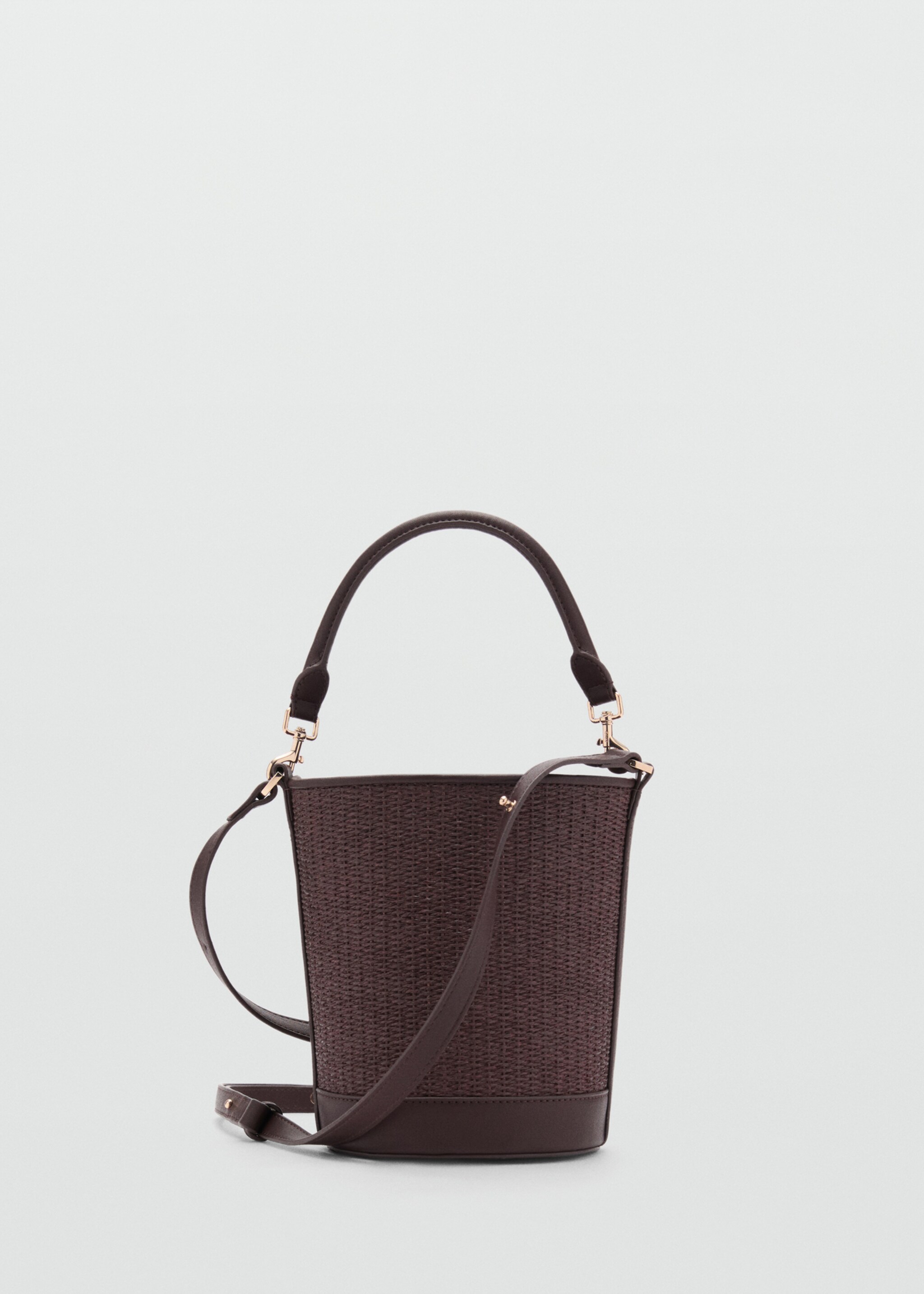 Petit sac seau en raphia - Article sans modèle