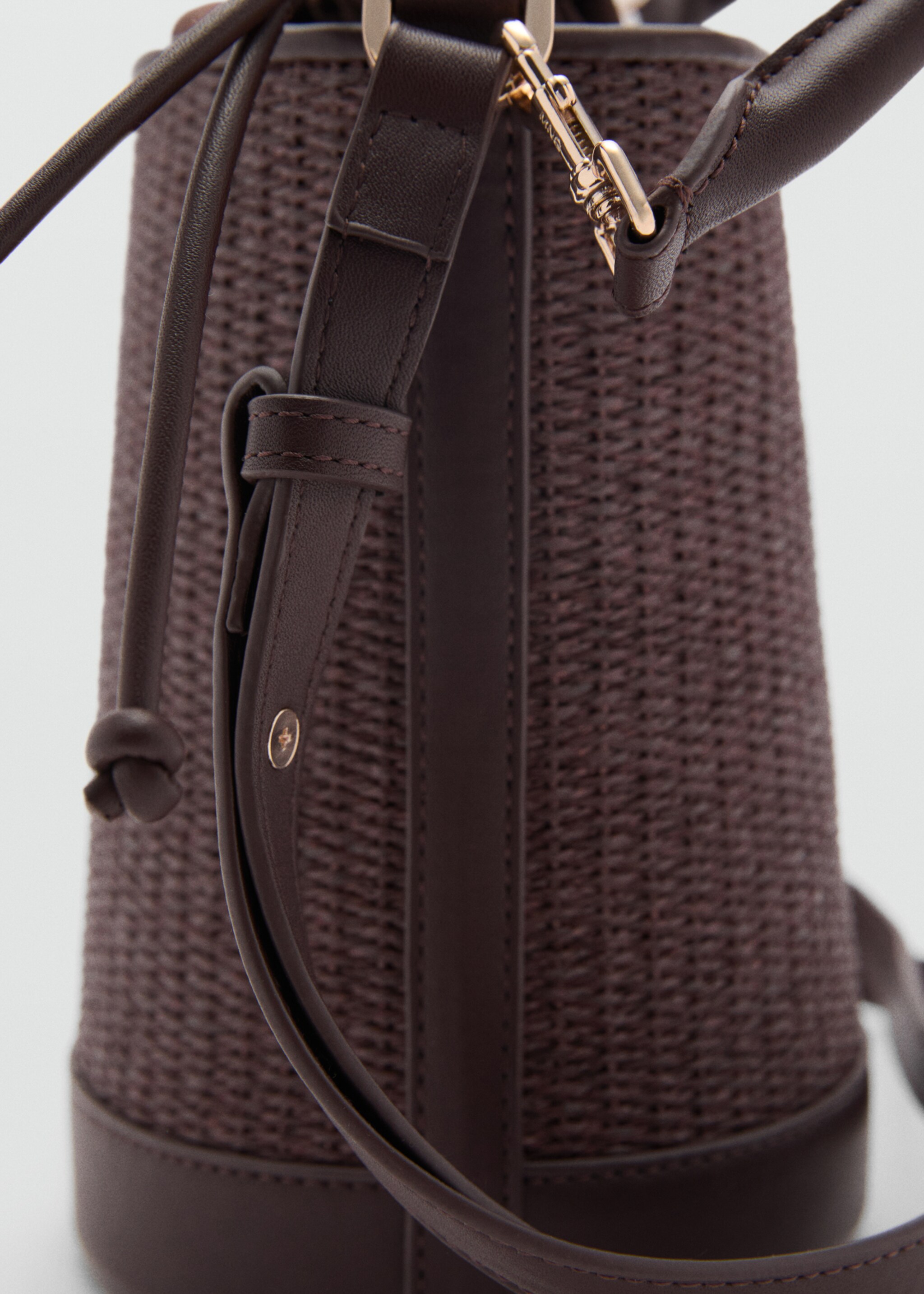 Petit sac seau en raphia - Détail de l'article 2