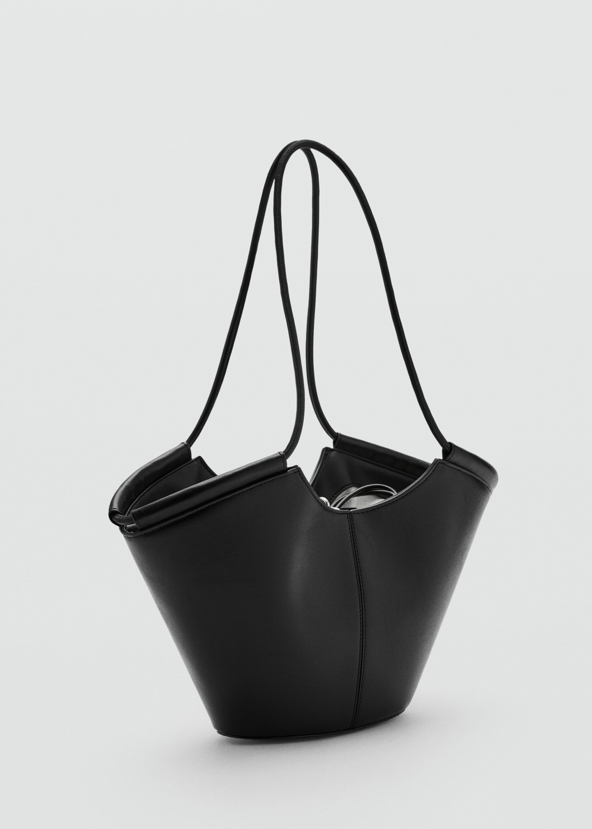 Shopper-style shoulder bag - Medium plane