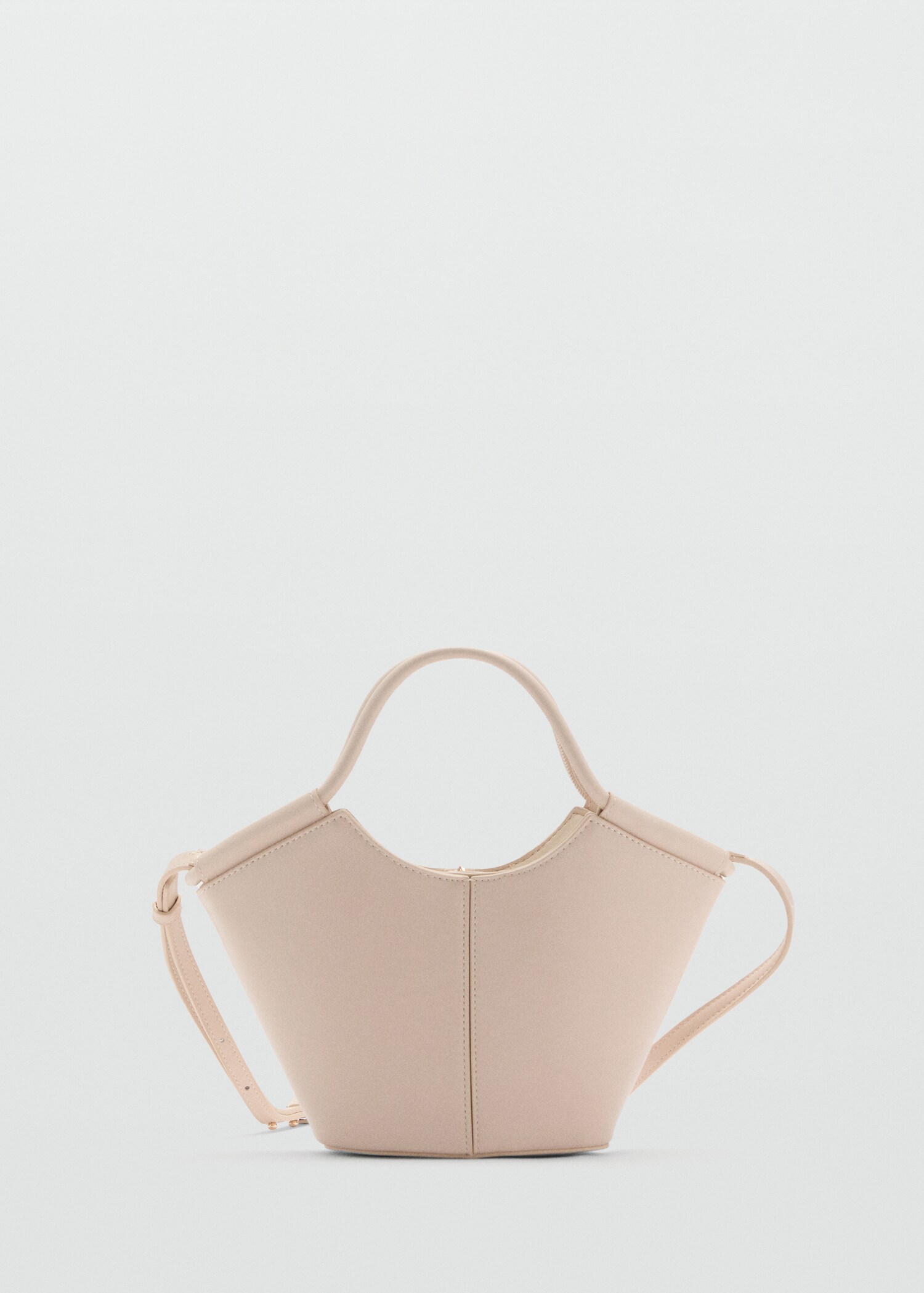 Mini shopper-style shoulder bag - Article without model