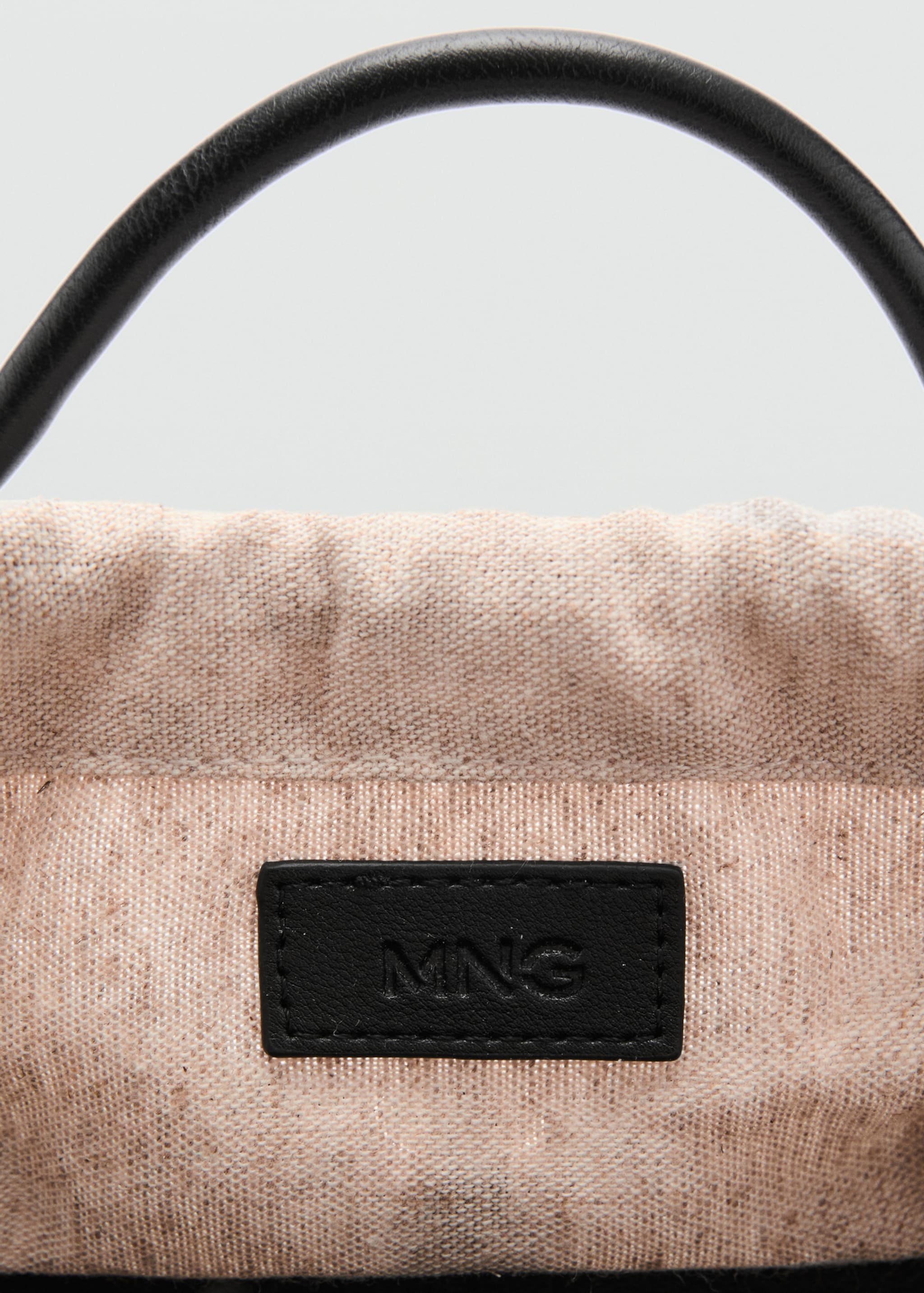 Mini shopper-style shoulder bag - Details of the article 3