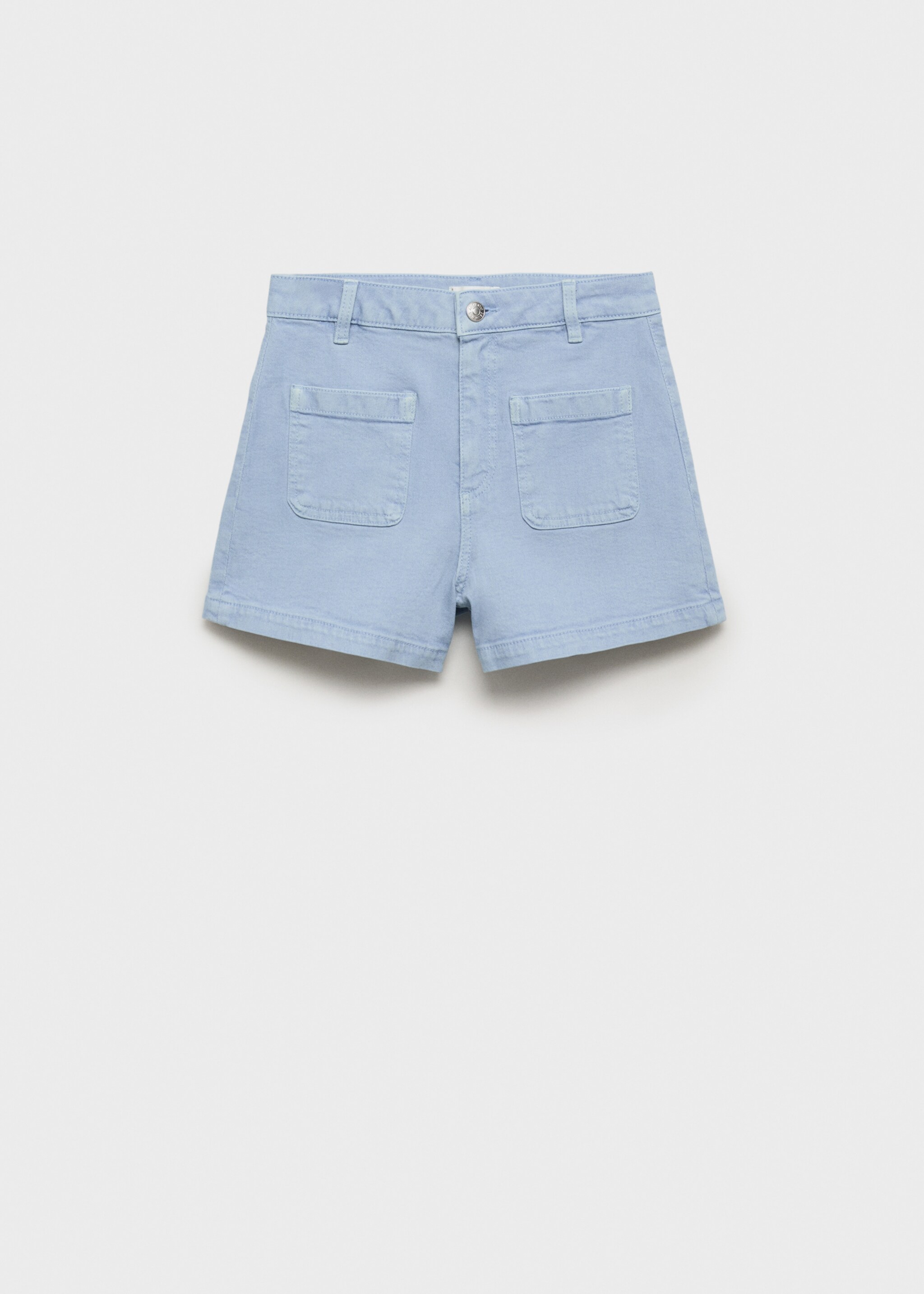 Denim shorts with pockets - Article without model