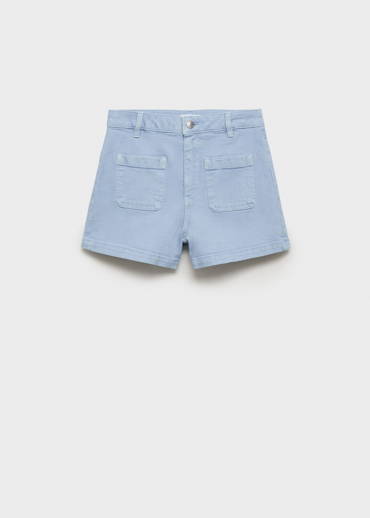 Denim shorts with pockets - Article without model