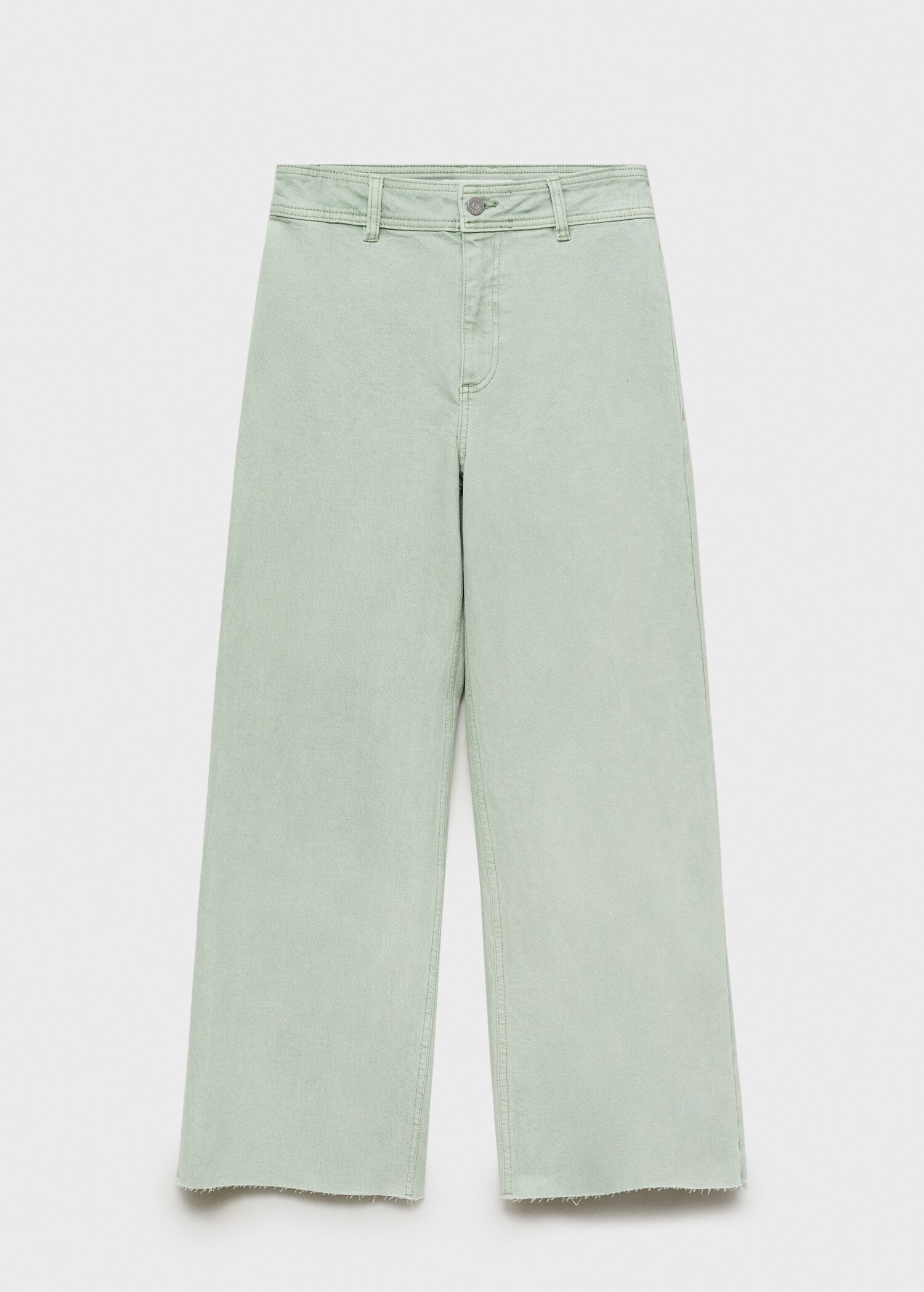 Jeans Catherin culotte tiro alto - Artículo sin modelo
