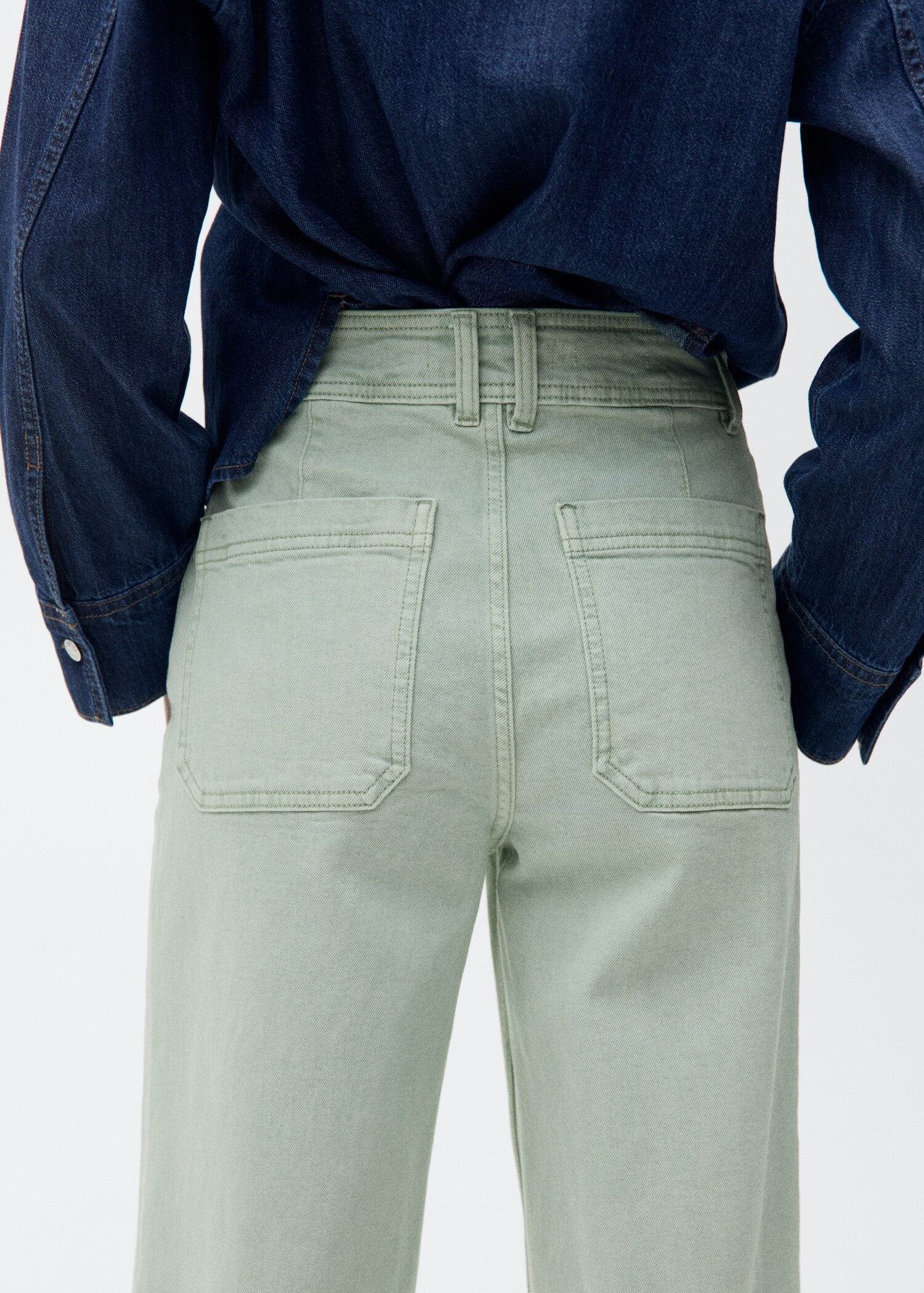 Jeans Catherin culotte tiro alto - Detalle del artículo 6