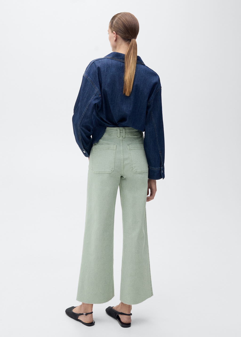 Catherin culotte high-rise jeans - image 3