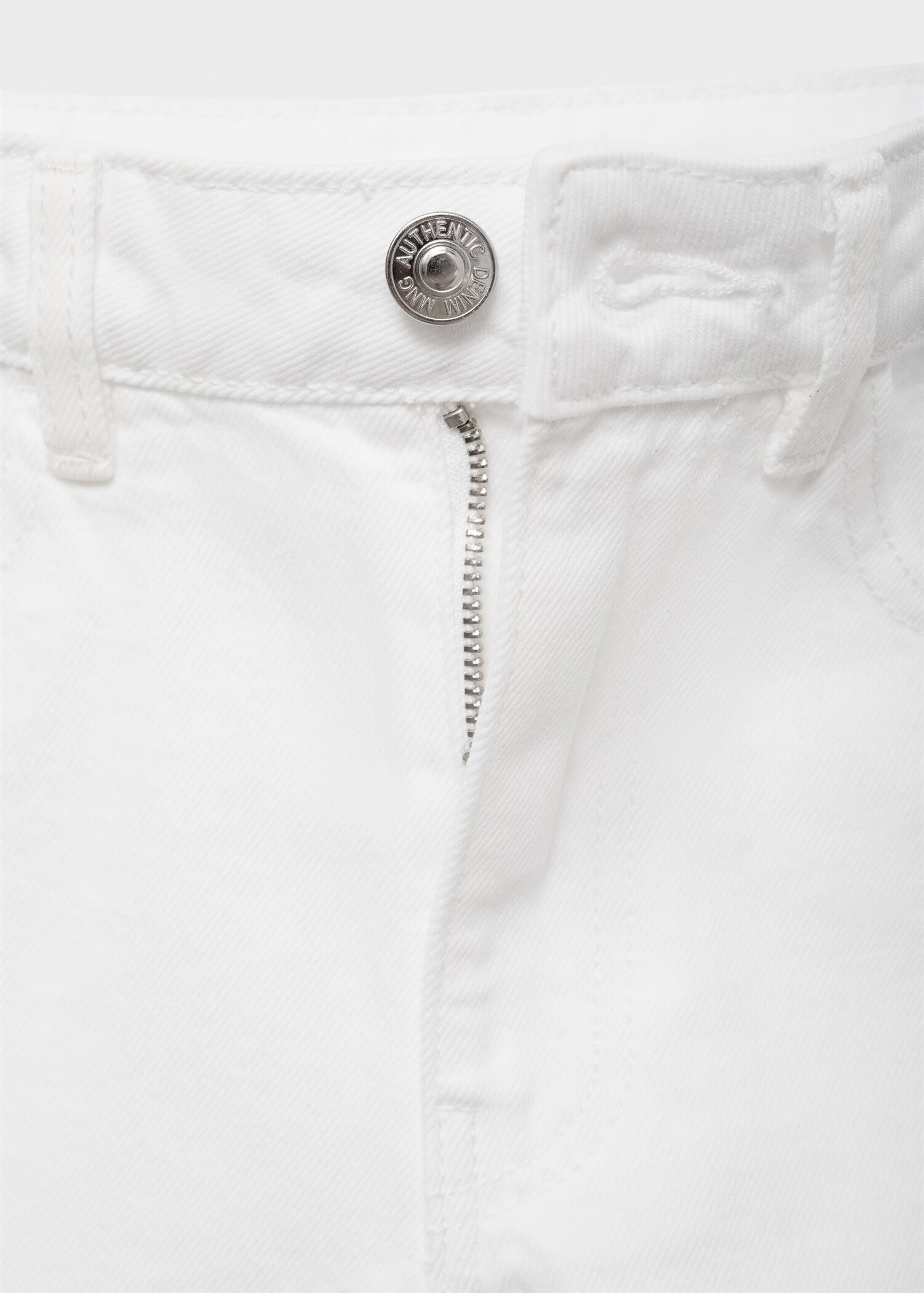 Short en jean revers effilochés - Détail de l'article 8