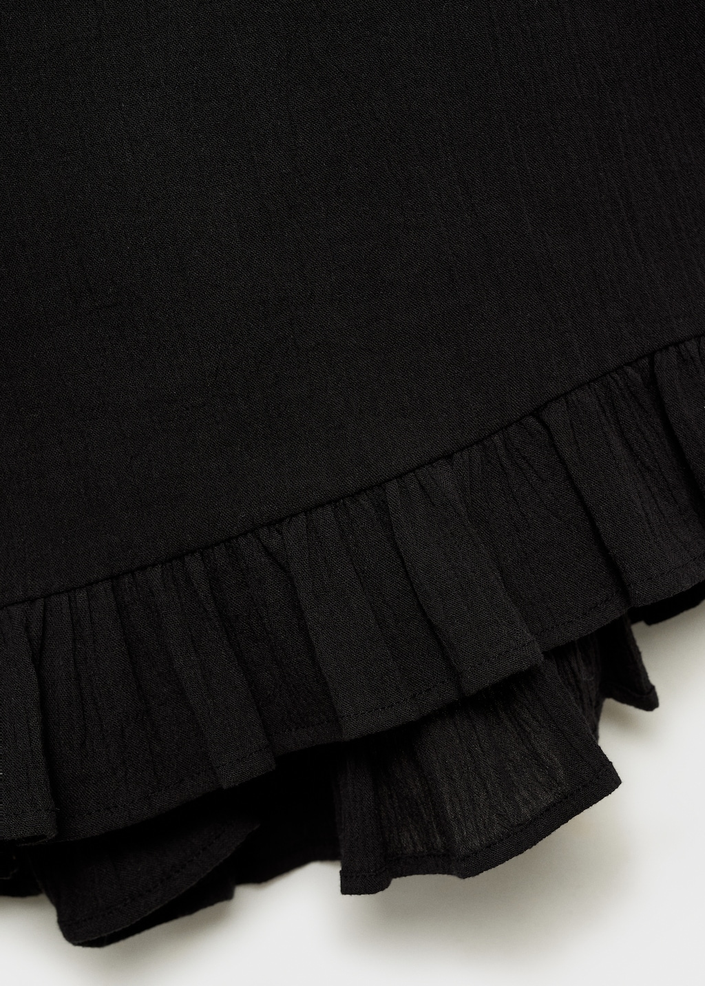 Beaded embroidered shorts