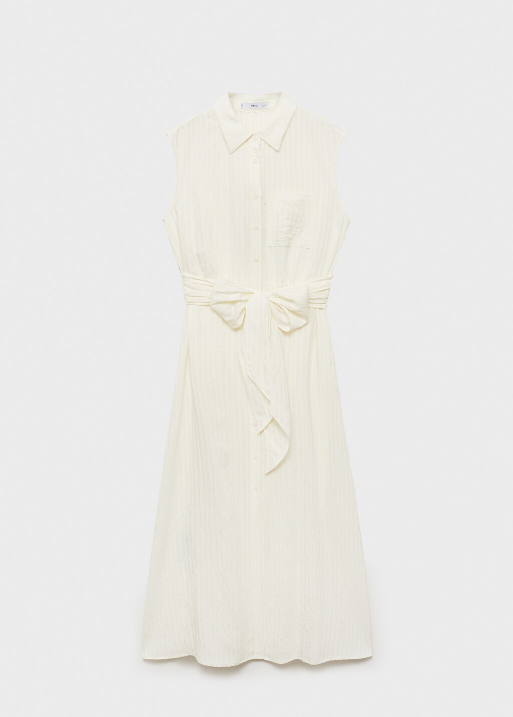 Bow shirt dress - image 2