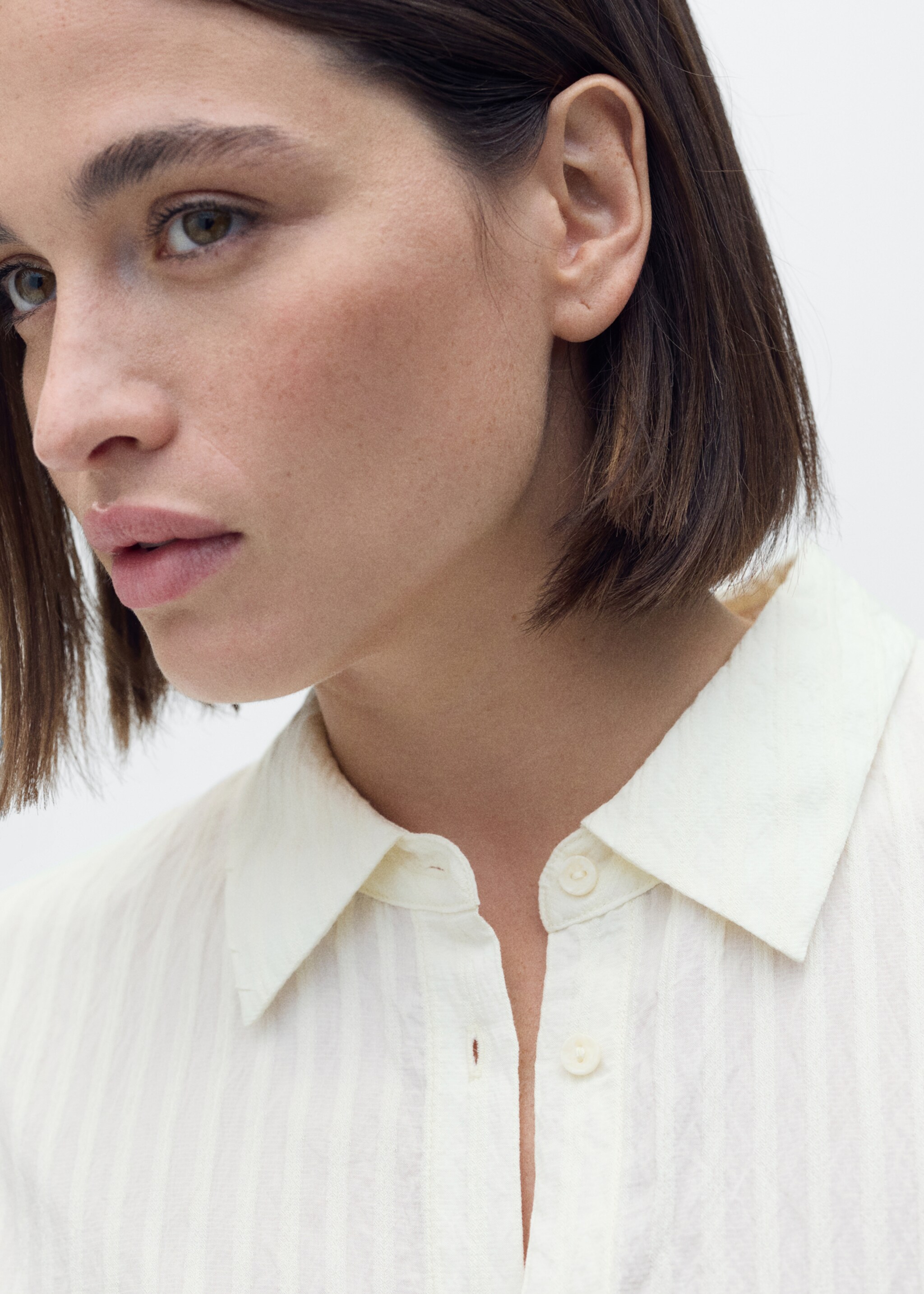 Bow shirt dress - Details of the article 4