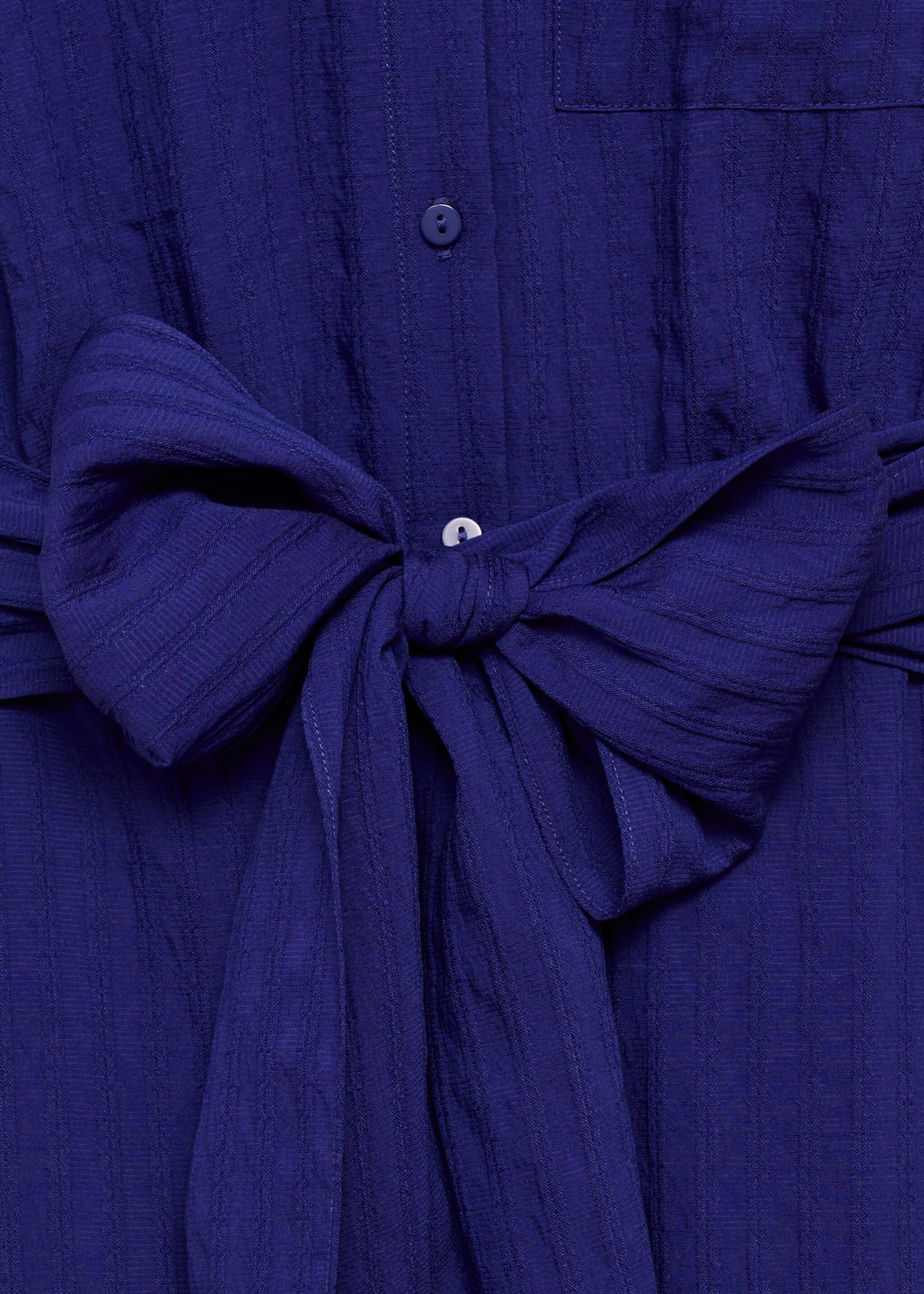 Vestido camisero lazo - Detalle del artículo 8