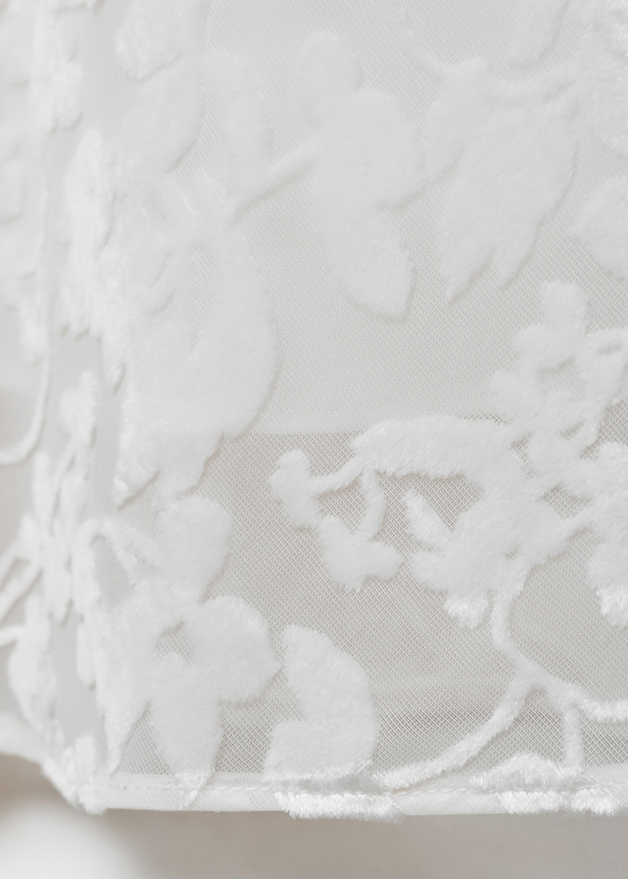 Floral jacquard dress - Details of the article 0