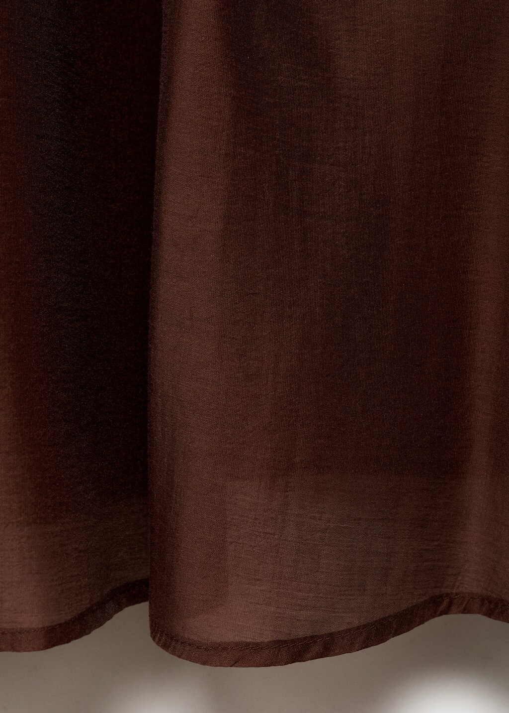 Combined fabric midi-dress - image 5