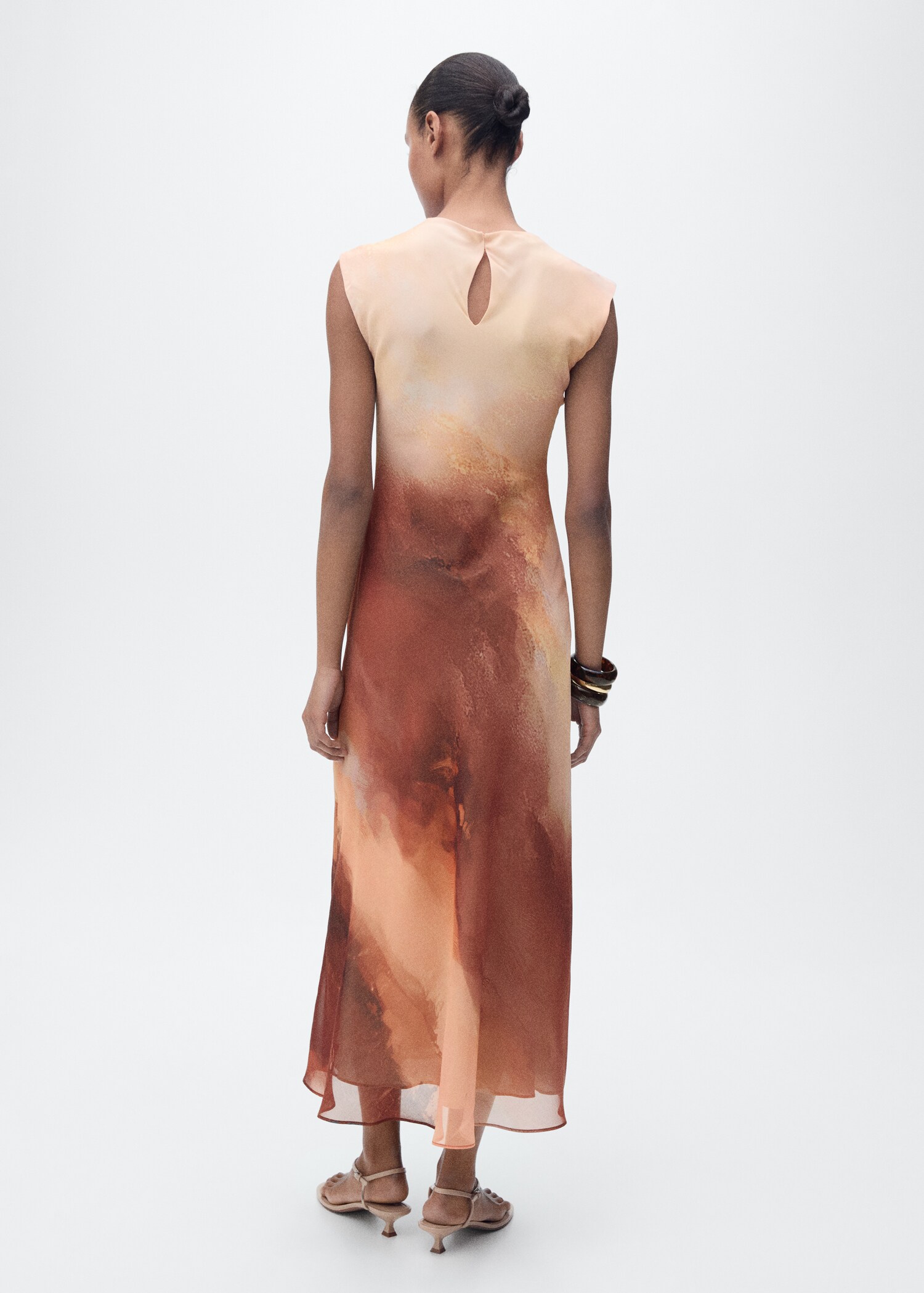 Long gradient dress - Details of the article 2