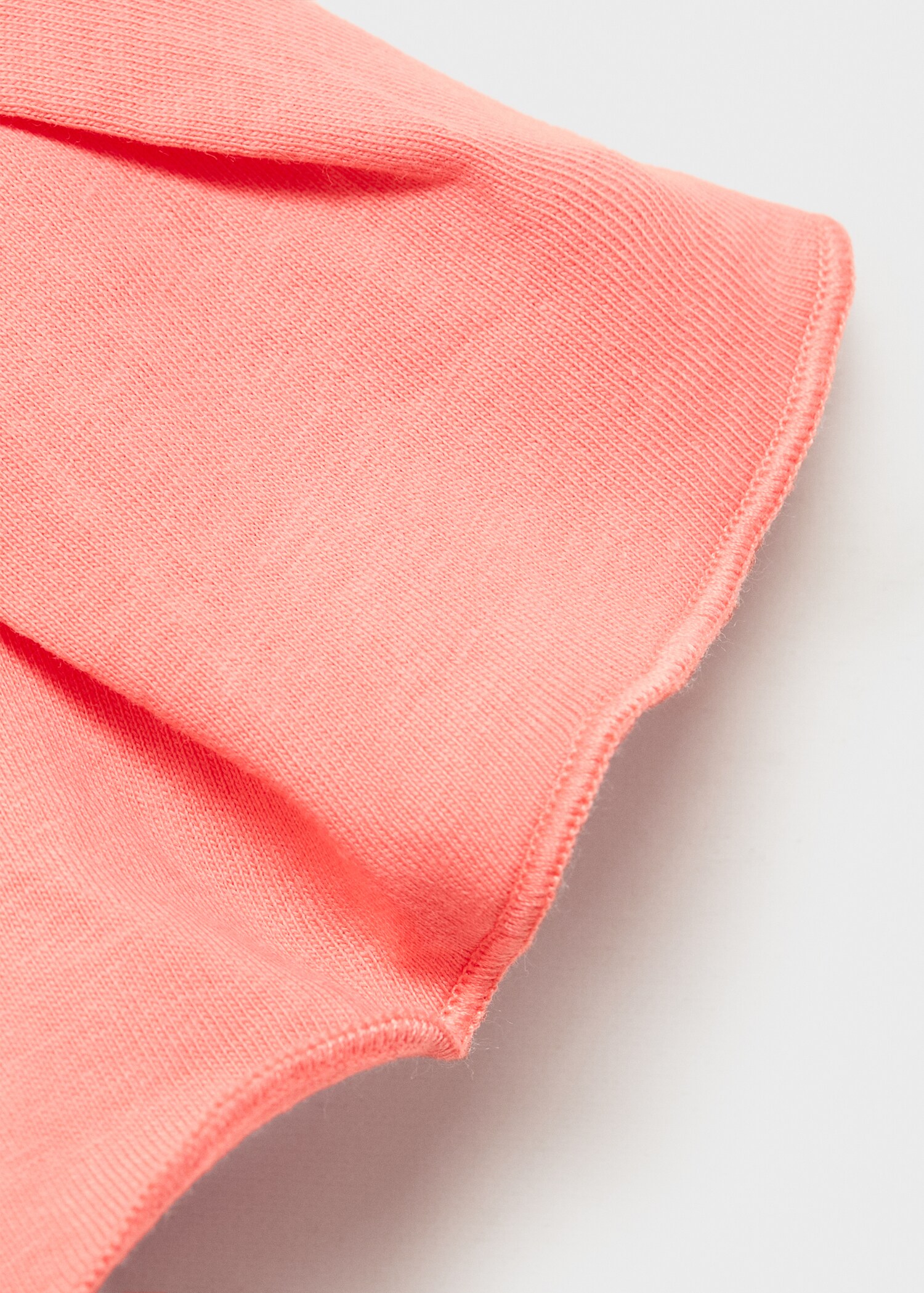 Ruffled sleeve T-shirt - Details of the article 8