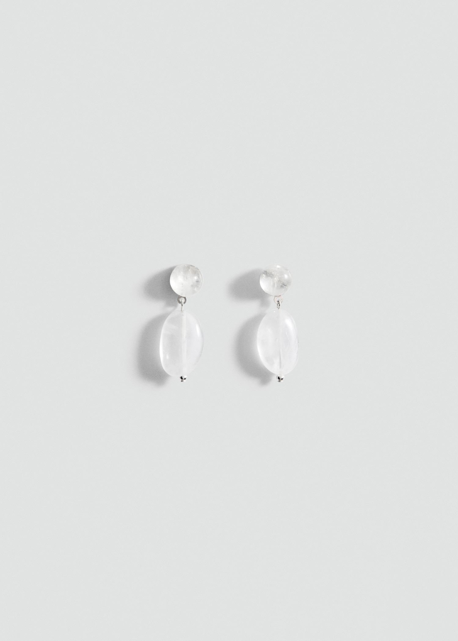 Boucles d'oreilles pendantes pierre - Article sans modèle