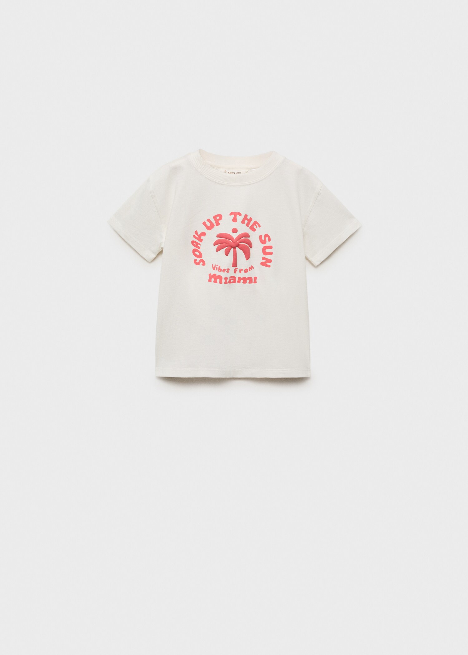 T-shirt imprimé relief - Article sans modèle