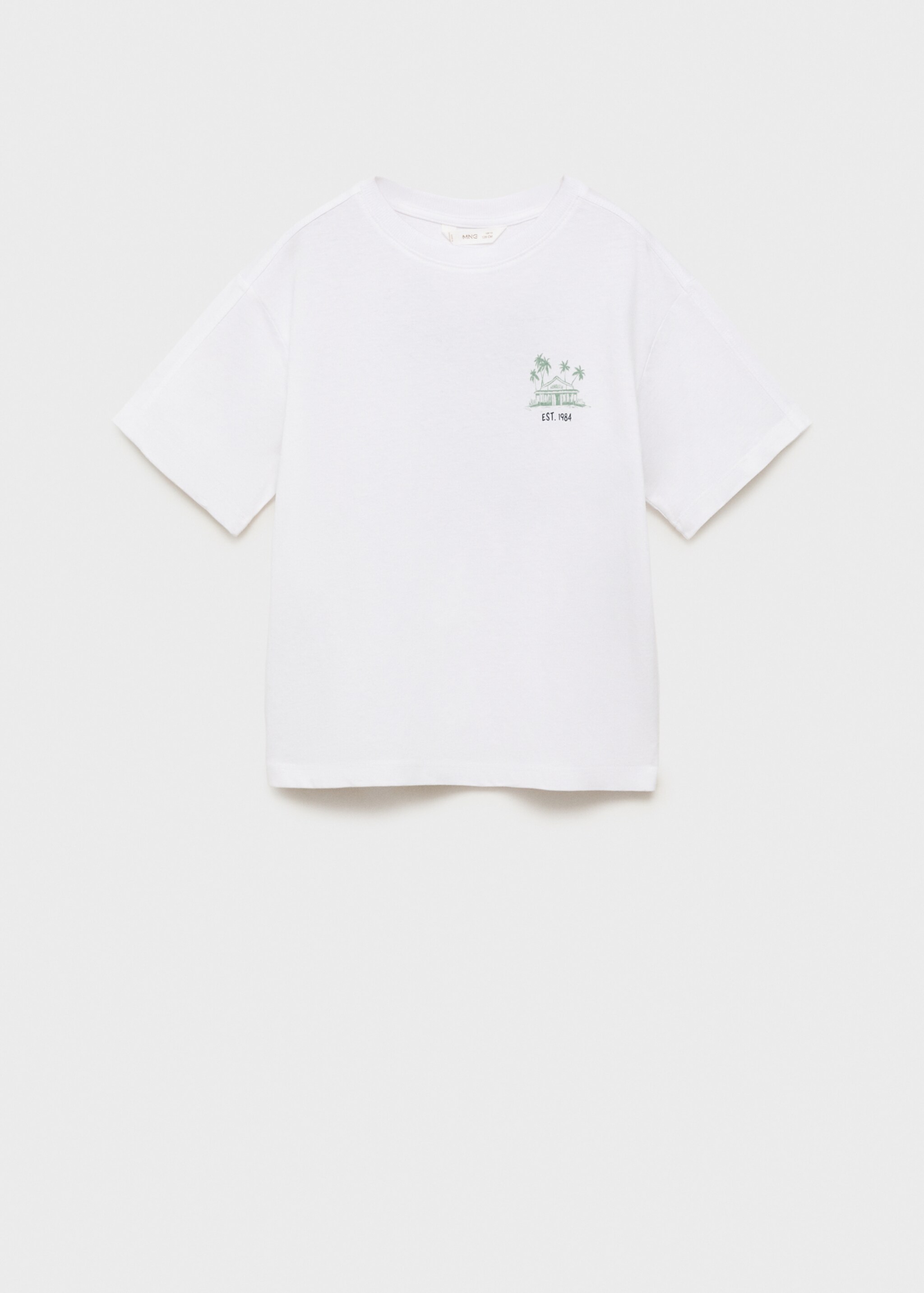 T-shirt en imprimé tropical - Article sans modèle