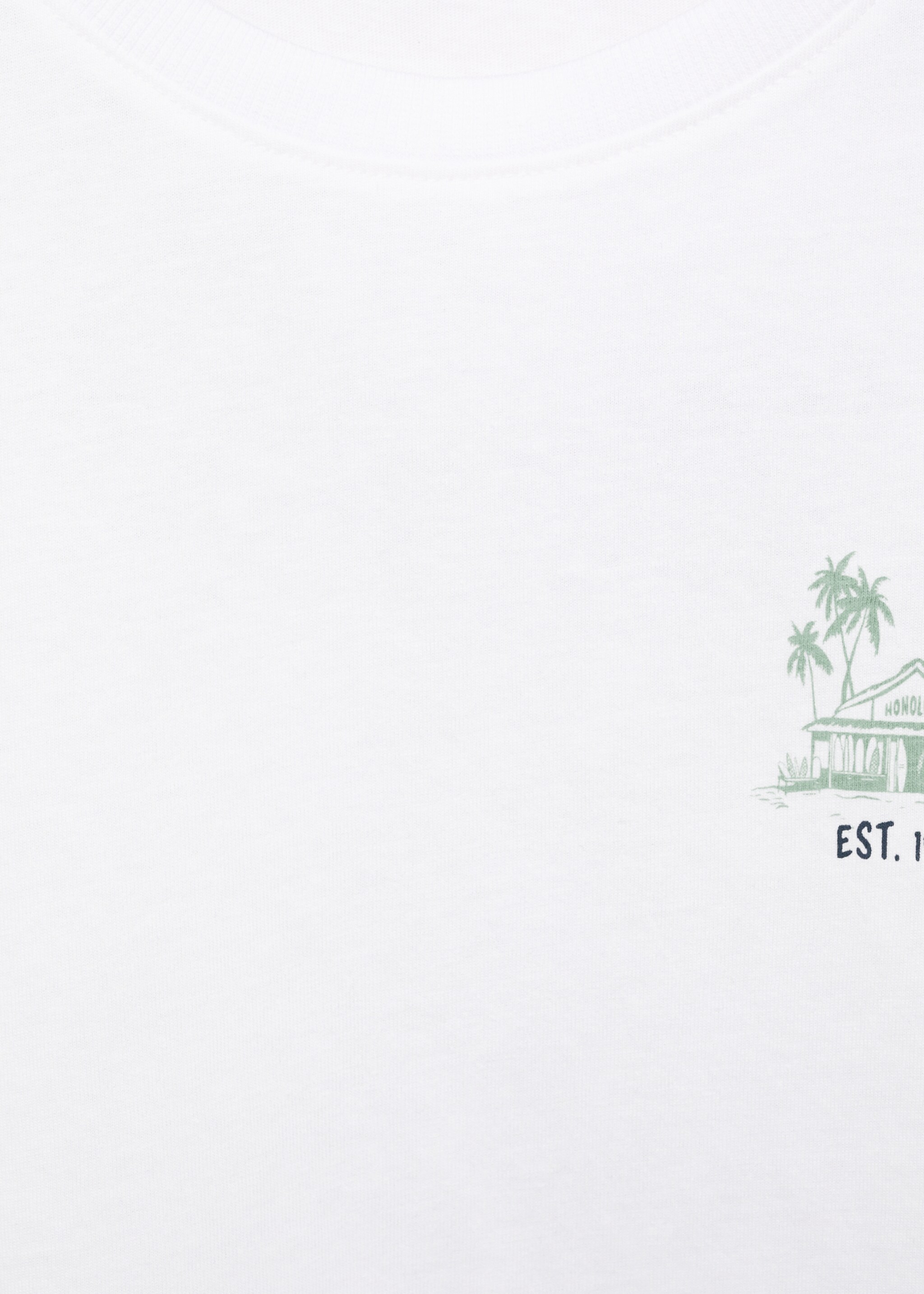 T-shirt en imprimé tropical - Détail de l'article 8