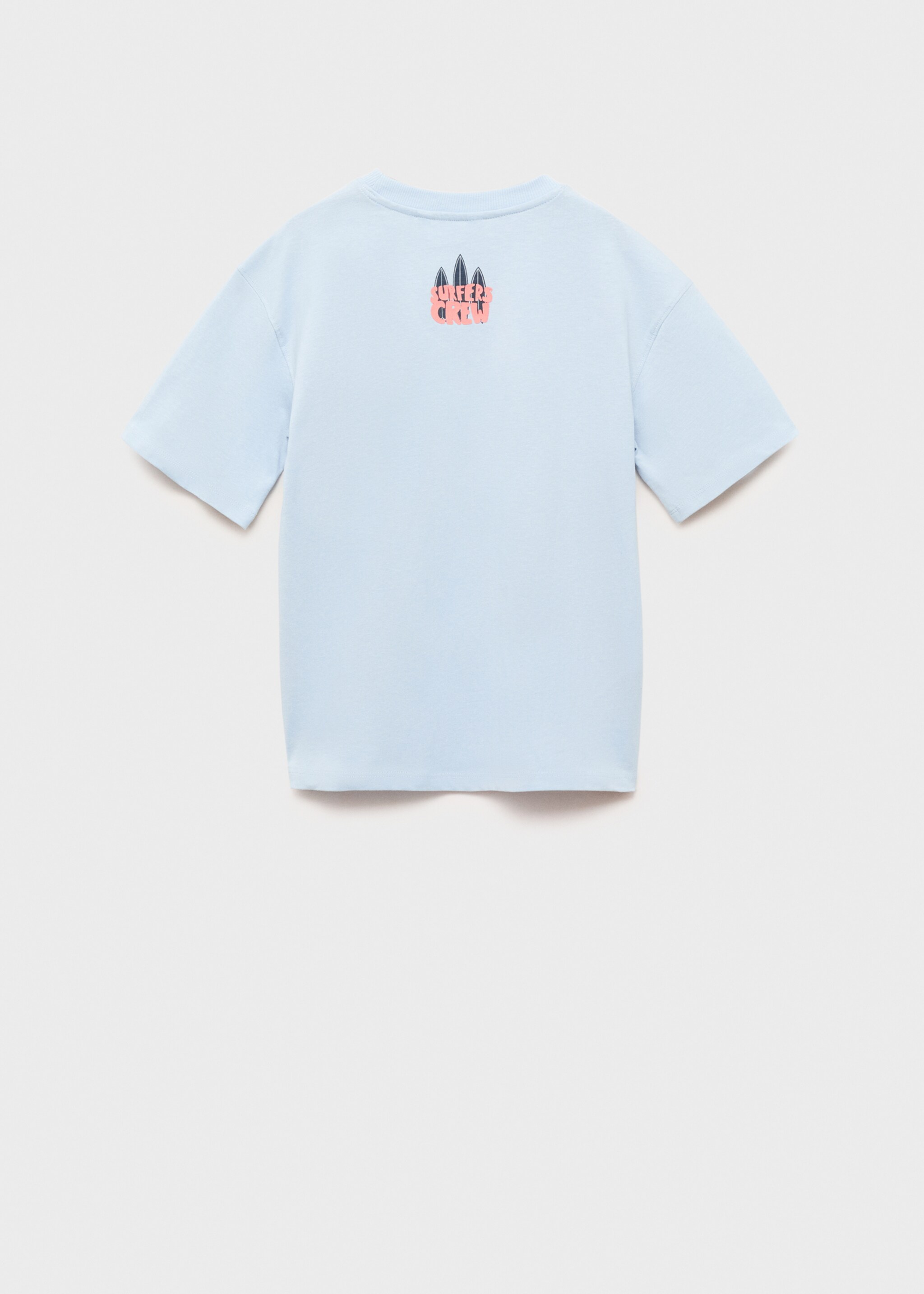 T-shirt estampada surf - Verso do artigo
