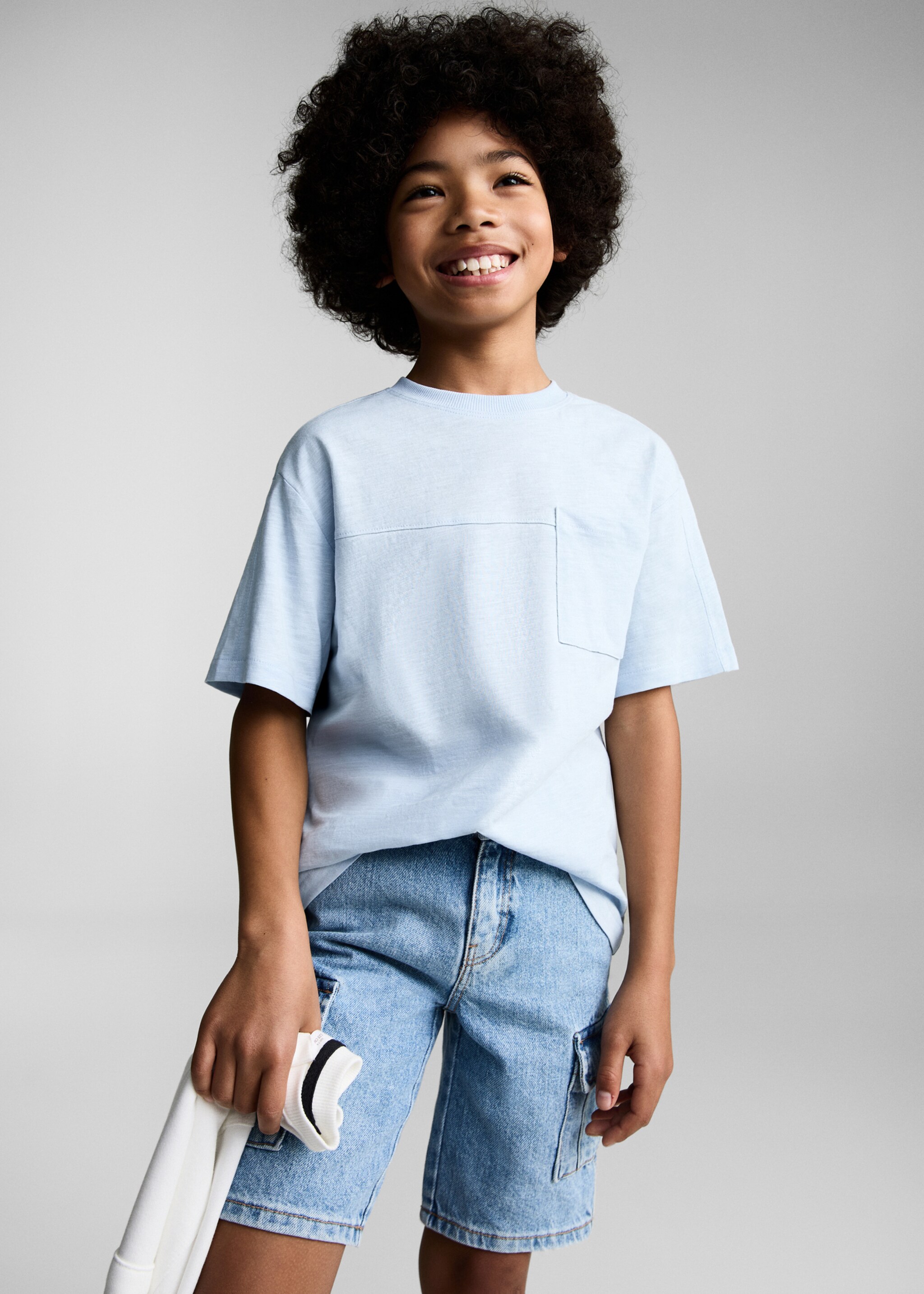 Patch pocket T-shirt - Medium plane