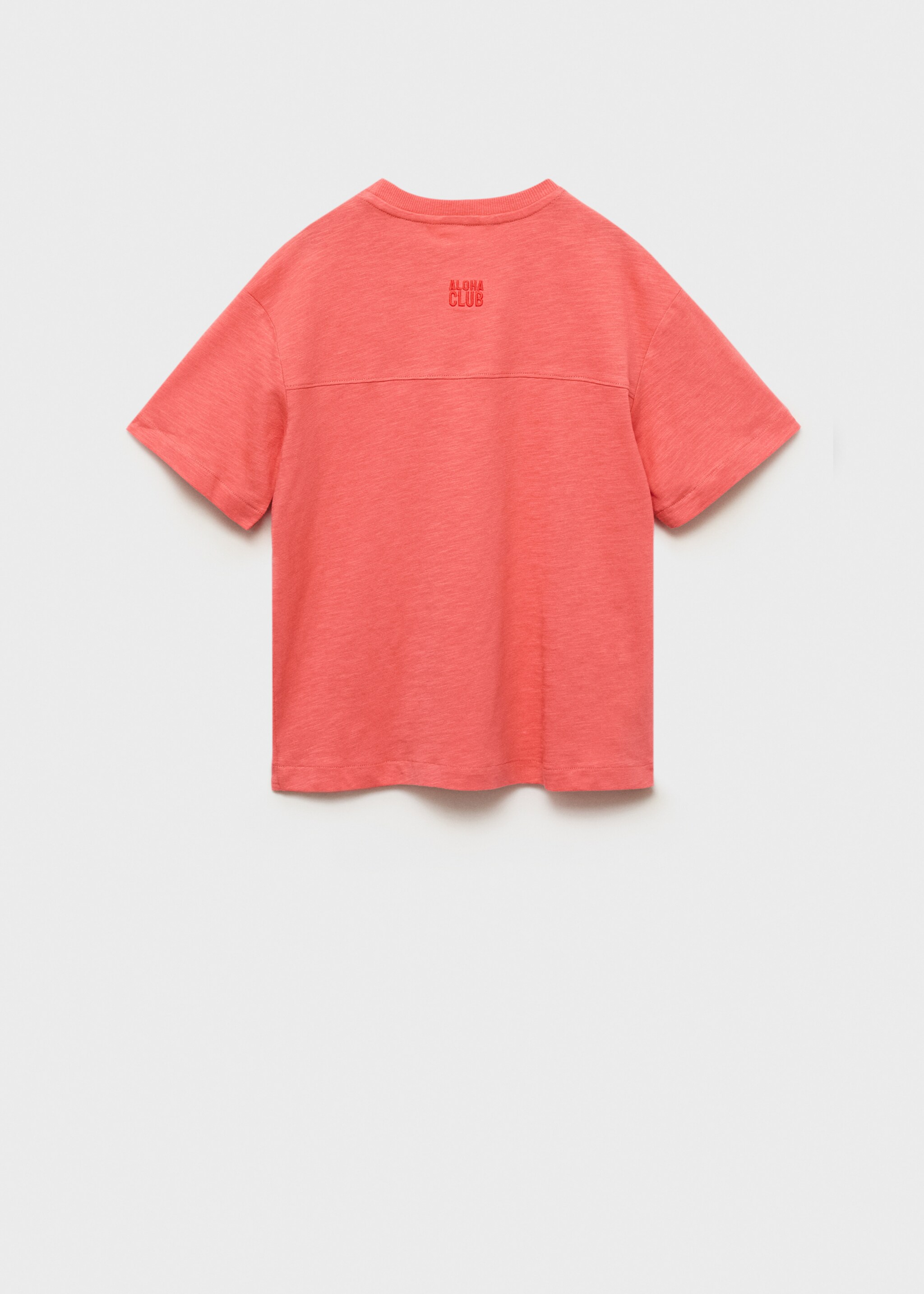 Patch pocket T-shirt - Reverse of the article