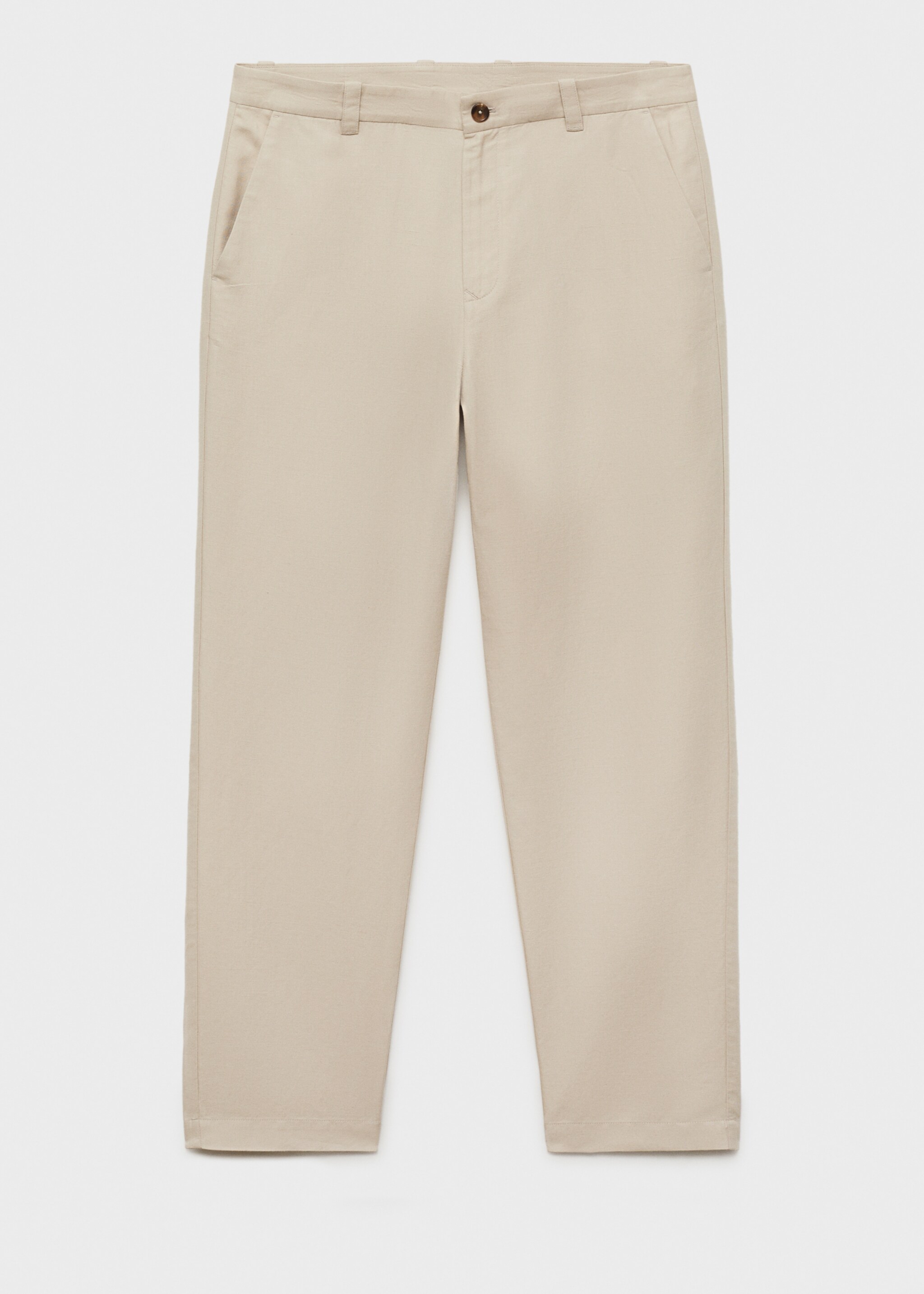 Pantalon lin regular-fit - Article sans modèle
