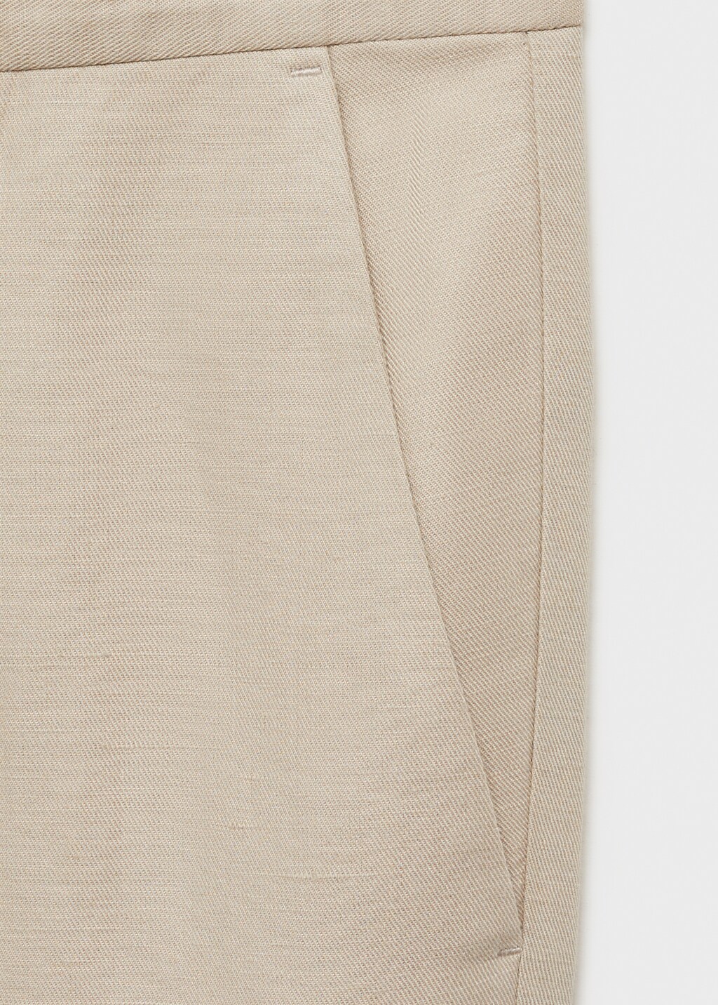 Regular-fit linen pants