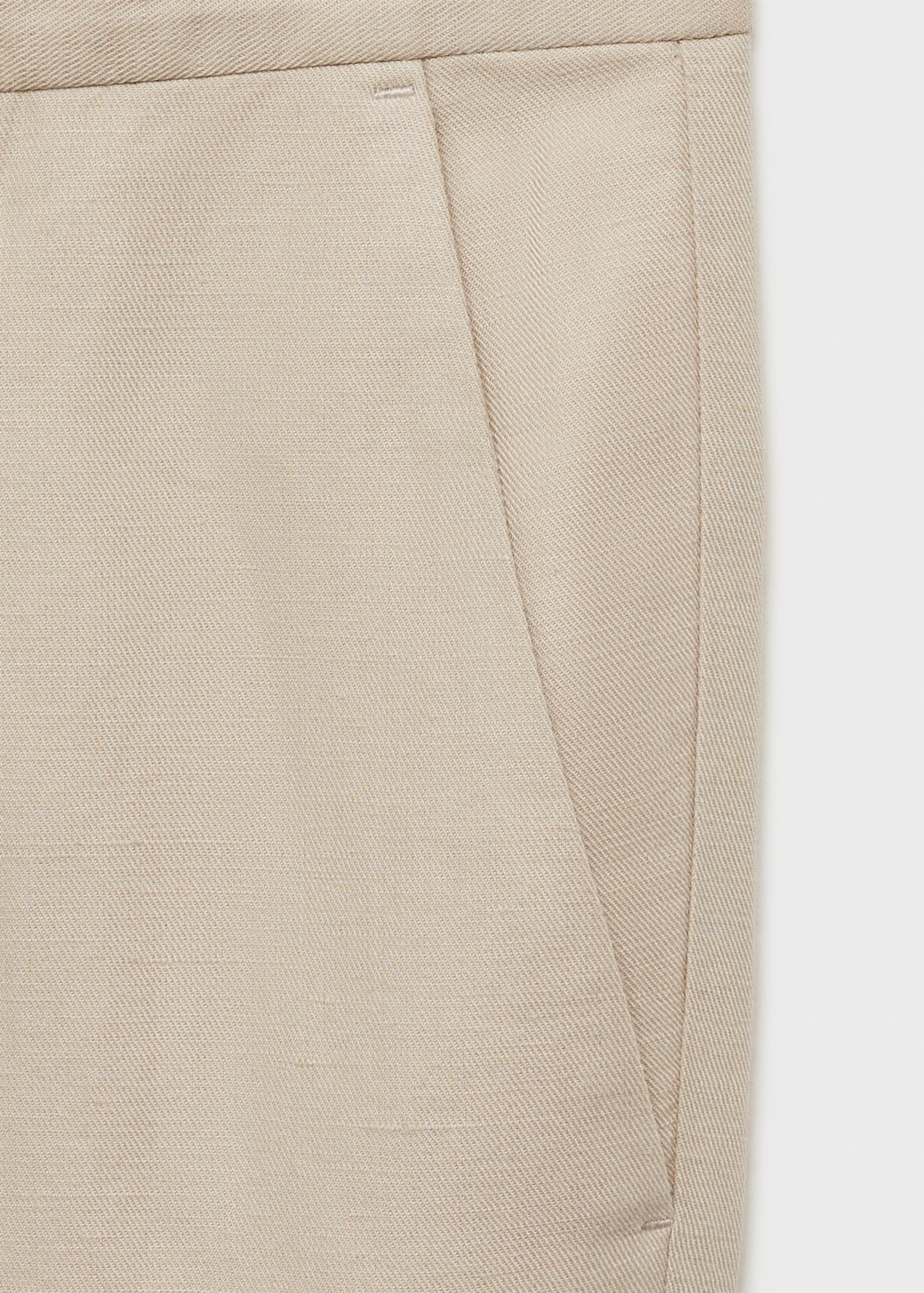 Pantalon lin regular-fit - Détail de l'article 8