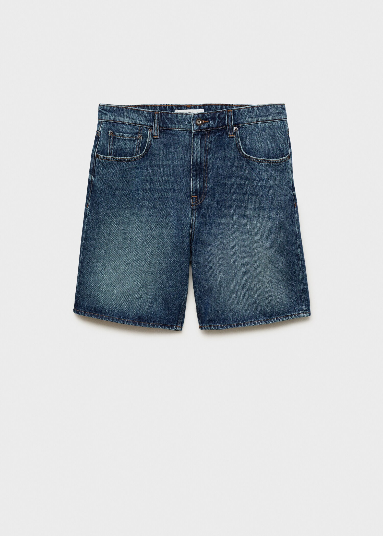 Regular-fit denim shorts - Article without model