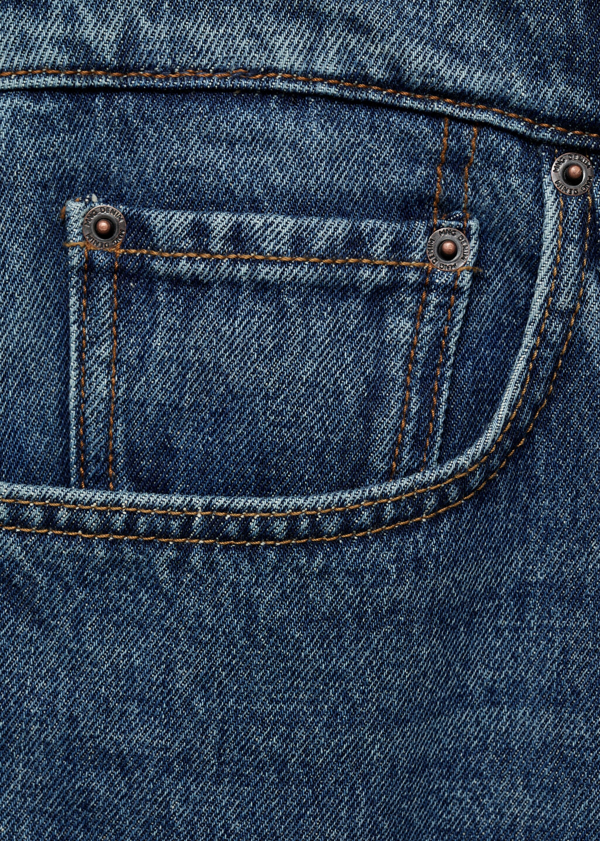 Bermudas vaqueras regular fit - Detalle del artículo 0, Azul oscuro. Ref: 87007895-00.