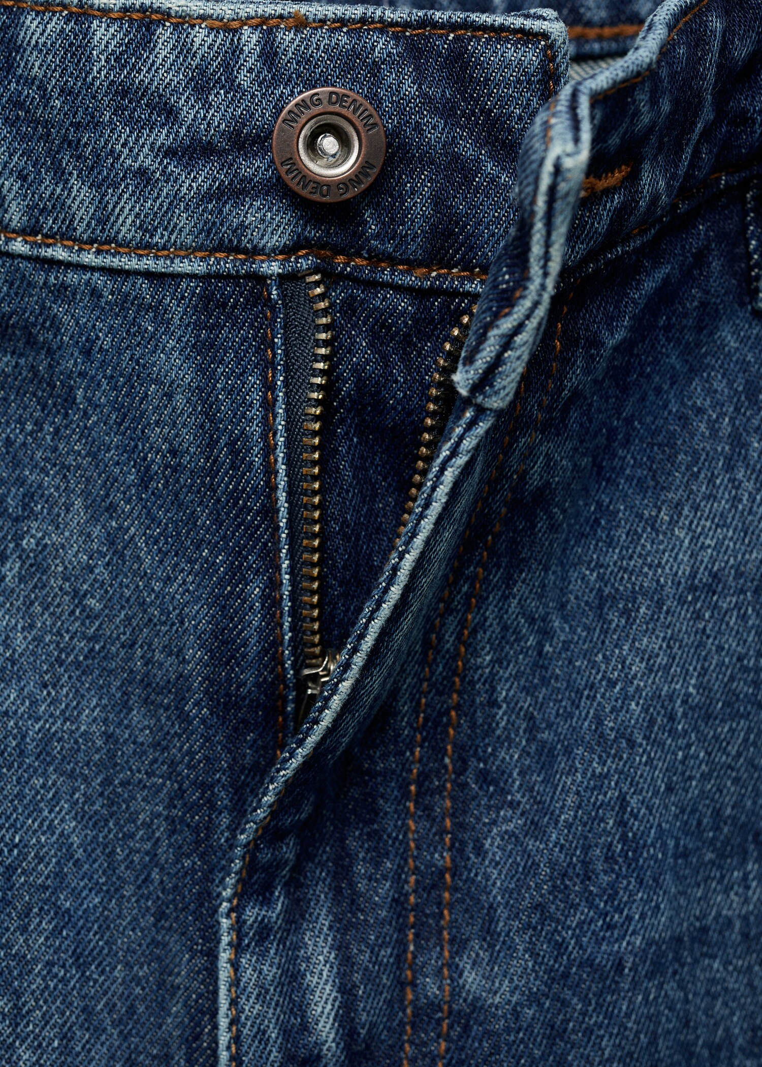 Regular-fit denim shorts - Details of the article 8