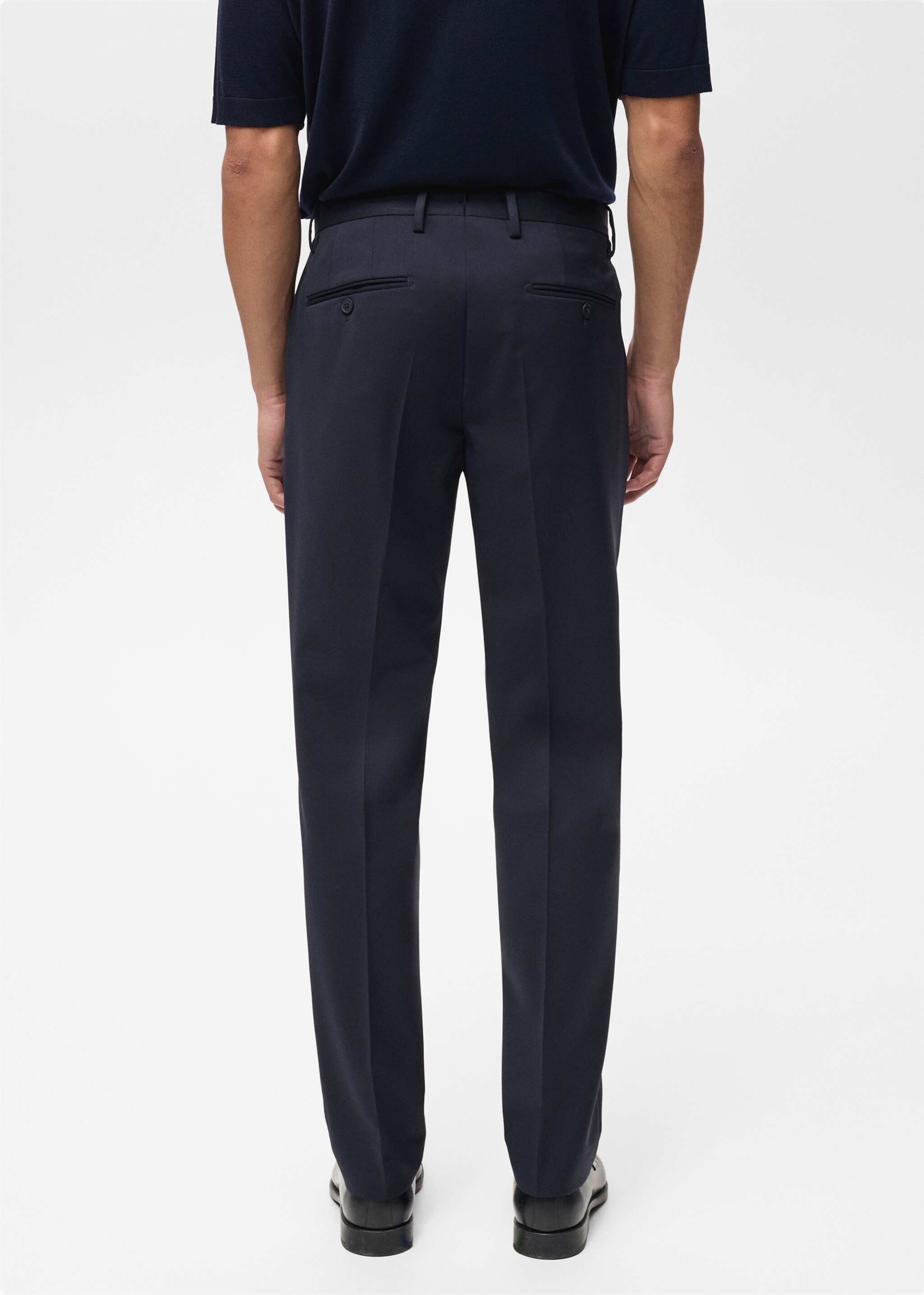Pantalón traje lana fría - Reverso del artículo
