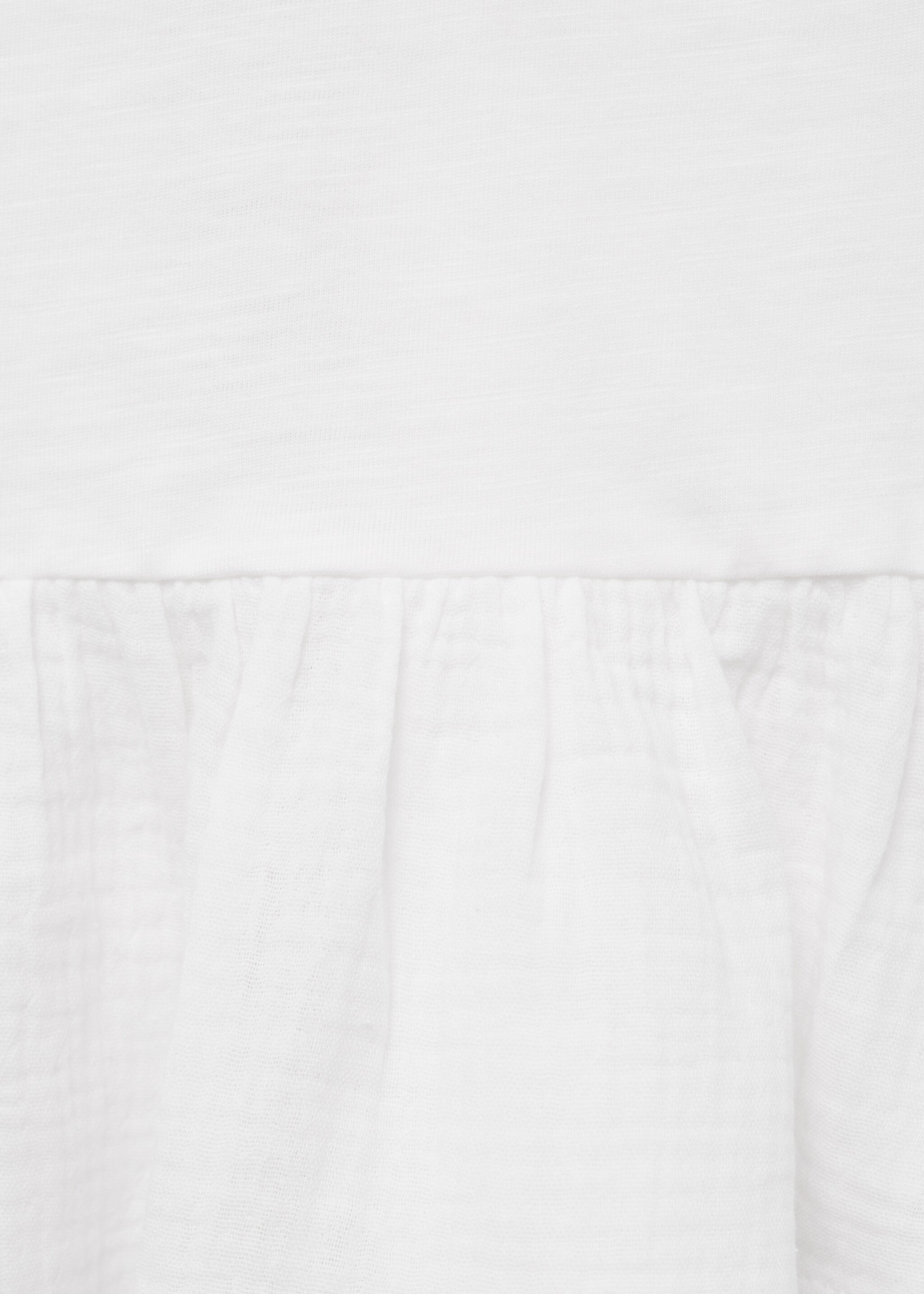 T-Shirt mit Volant-Details und Schleife - Detail des Artikels 8