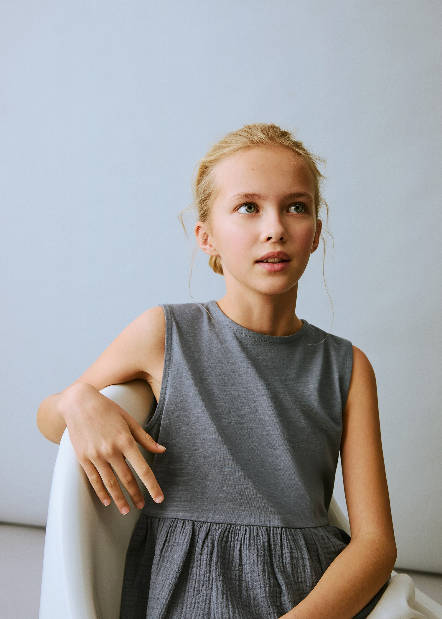 Bow ruffle T-shirt - Details of the article 2