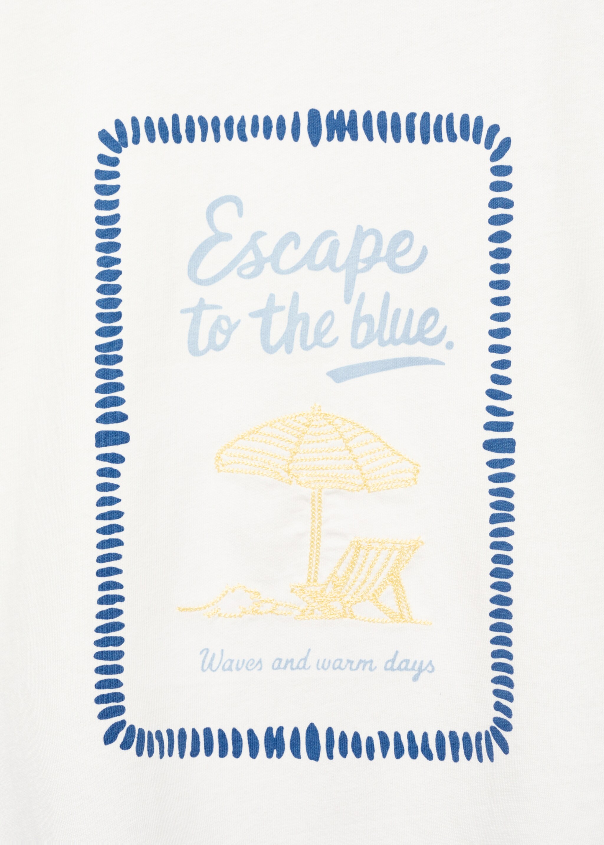 T-shirt coton imprimé - Détail de l'article 0