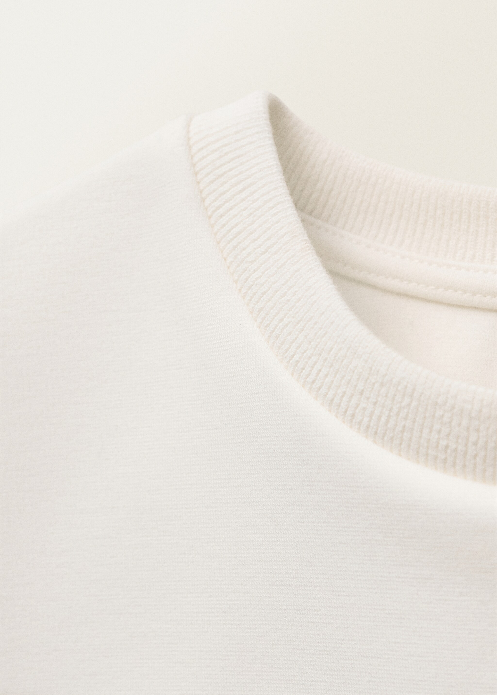 Short-sleeved peplum t-shirt - Details of the article 0