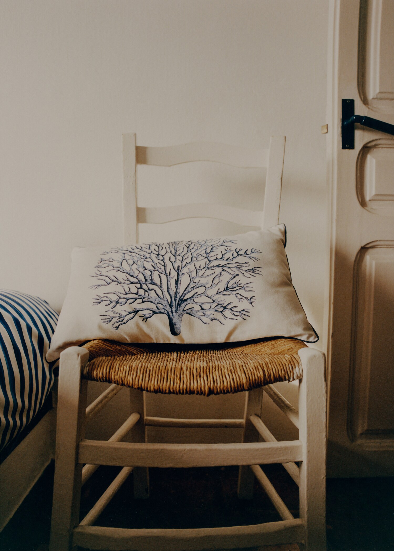 Coral-print cushion cover 30x50 cm - Details of the article 6