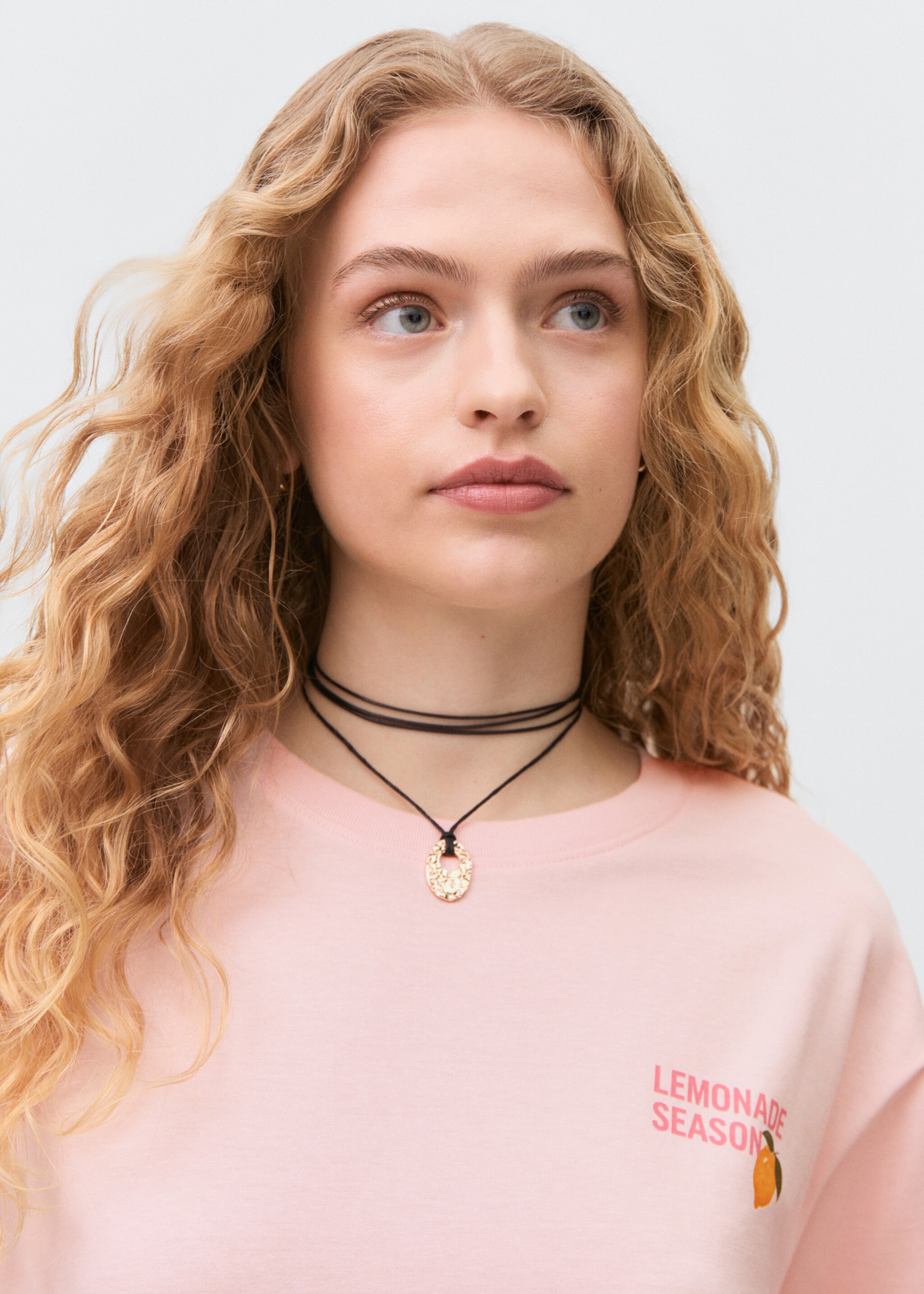 Short-sleeved printed t-shirt - Details of the article 1