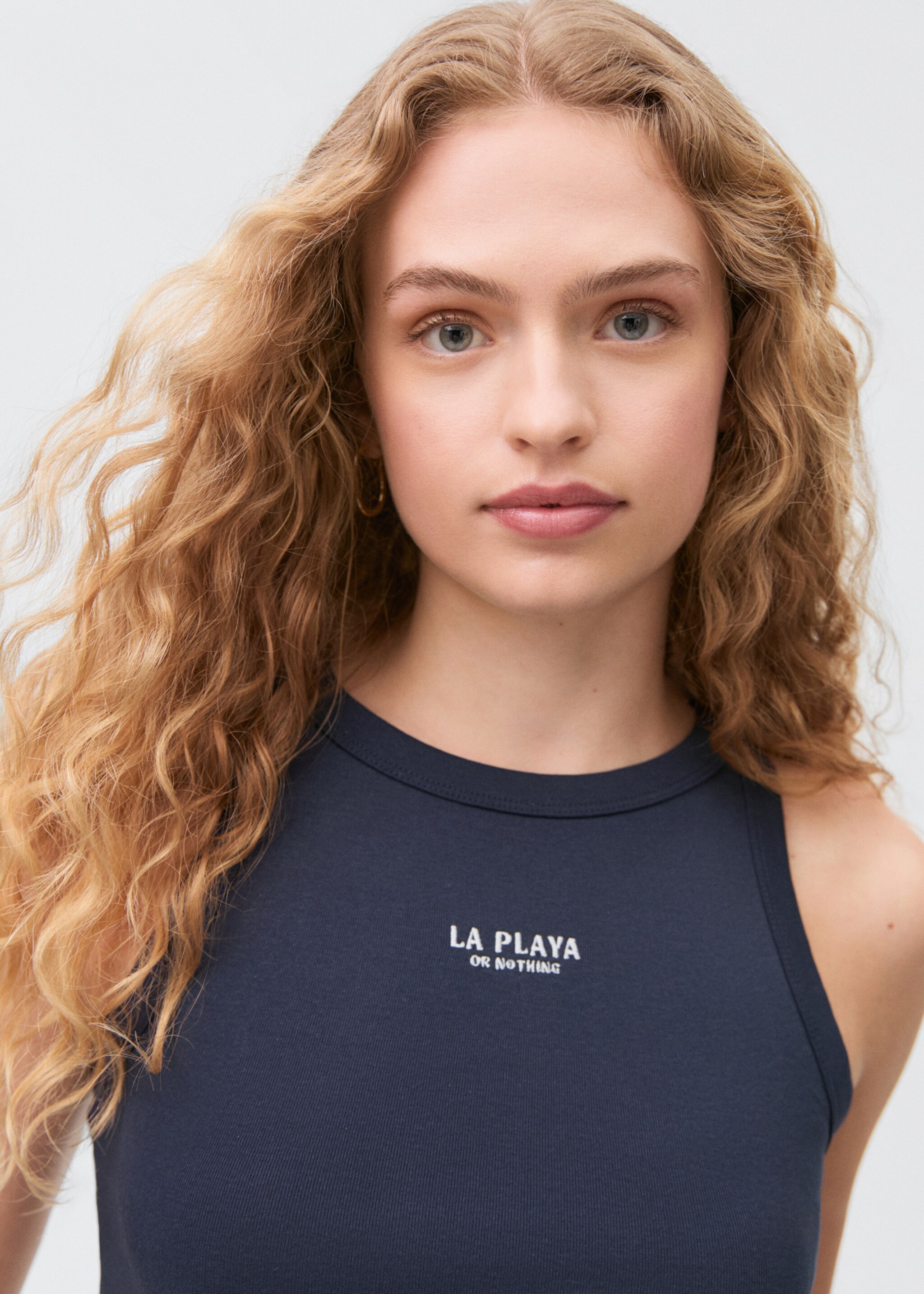T-Shirt mit Schriftzug - Detail des Artikels 1