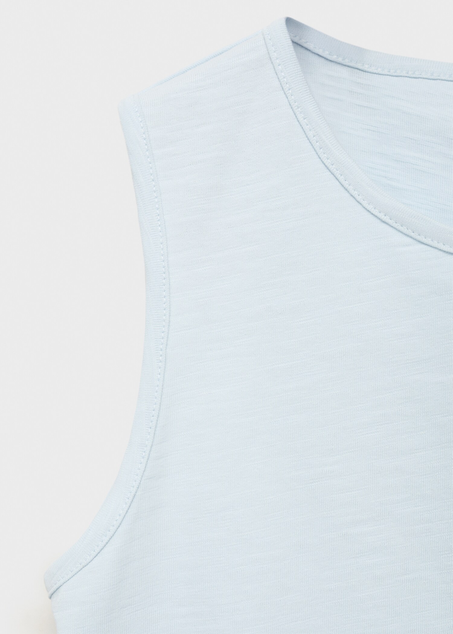 T-Shirt mit gekreuztem Rücken und Schleife - Detail des Artikels 8