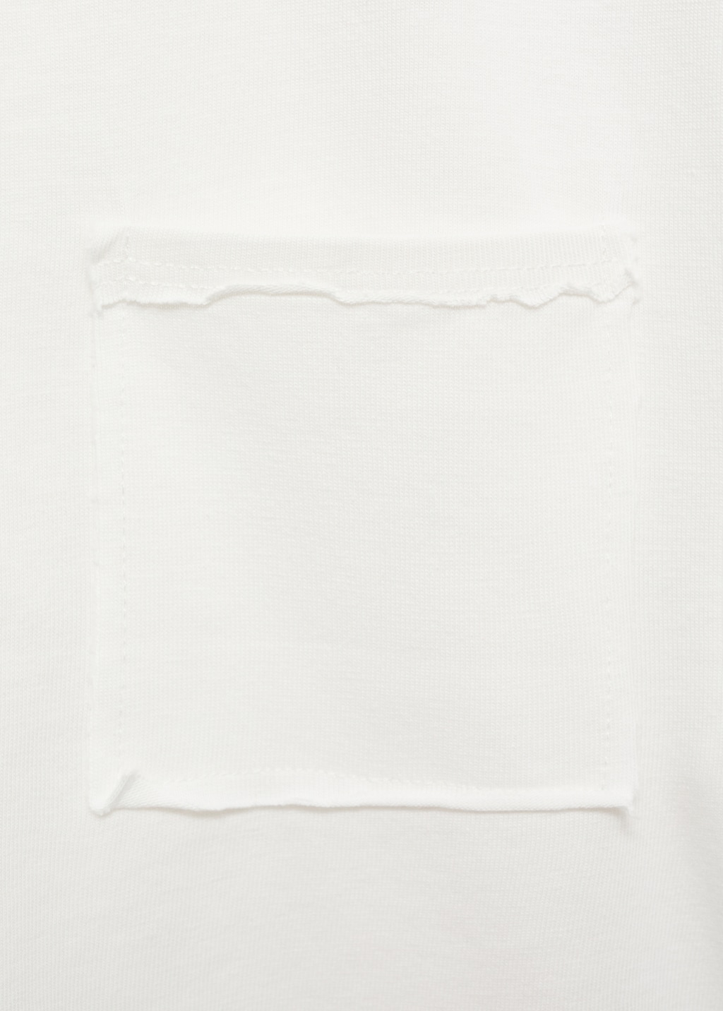 Cropped t-shirt with pocket