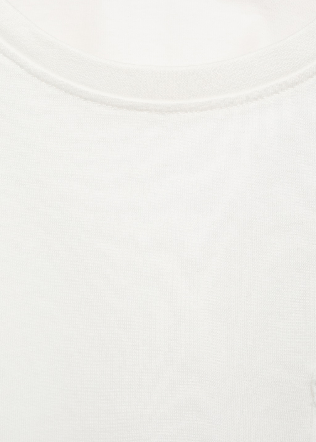 Cropped t-shirt with pocket