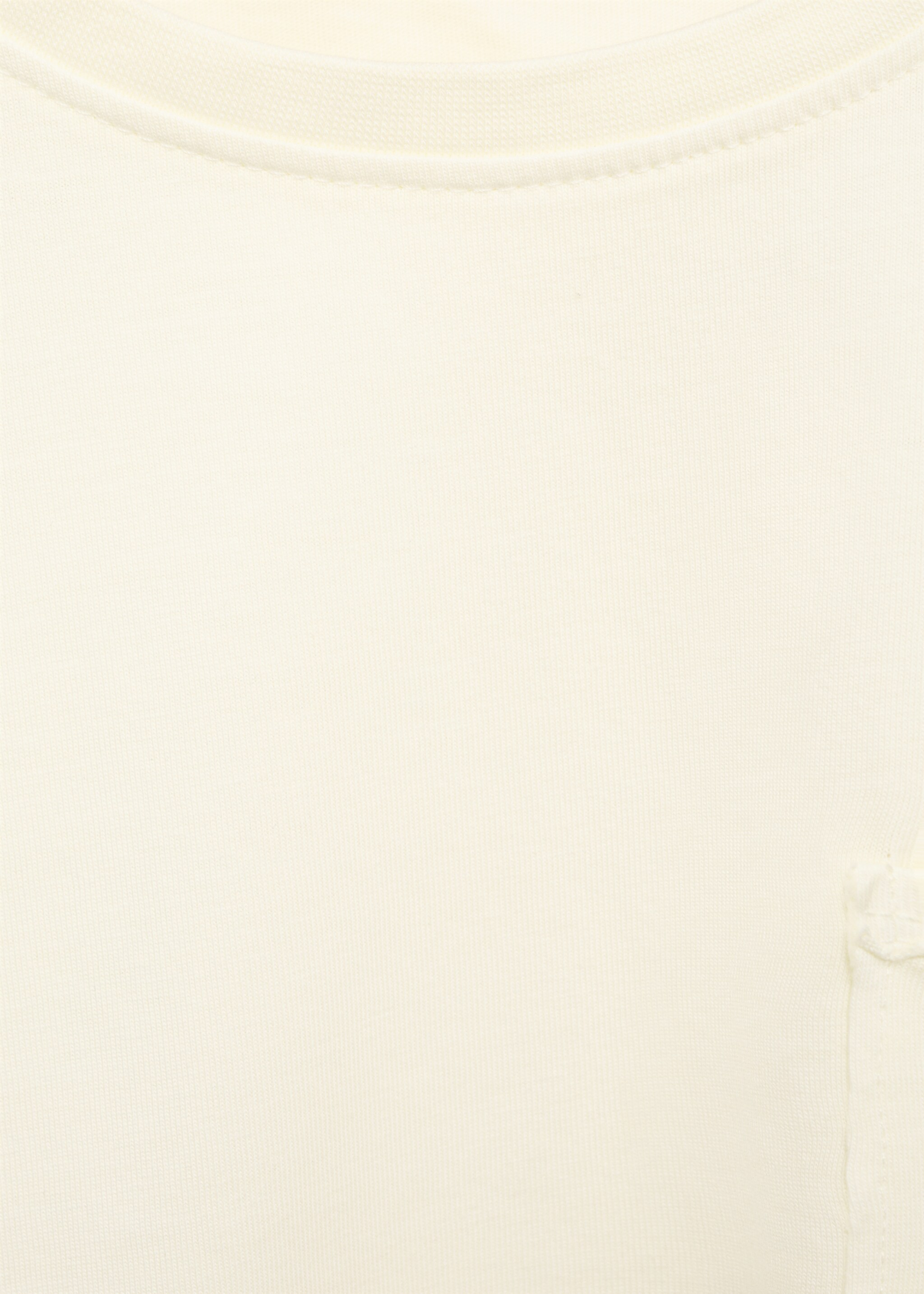 T-shirt crop poche - Détail de l'article 8